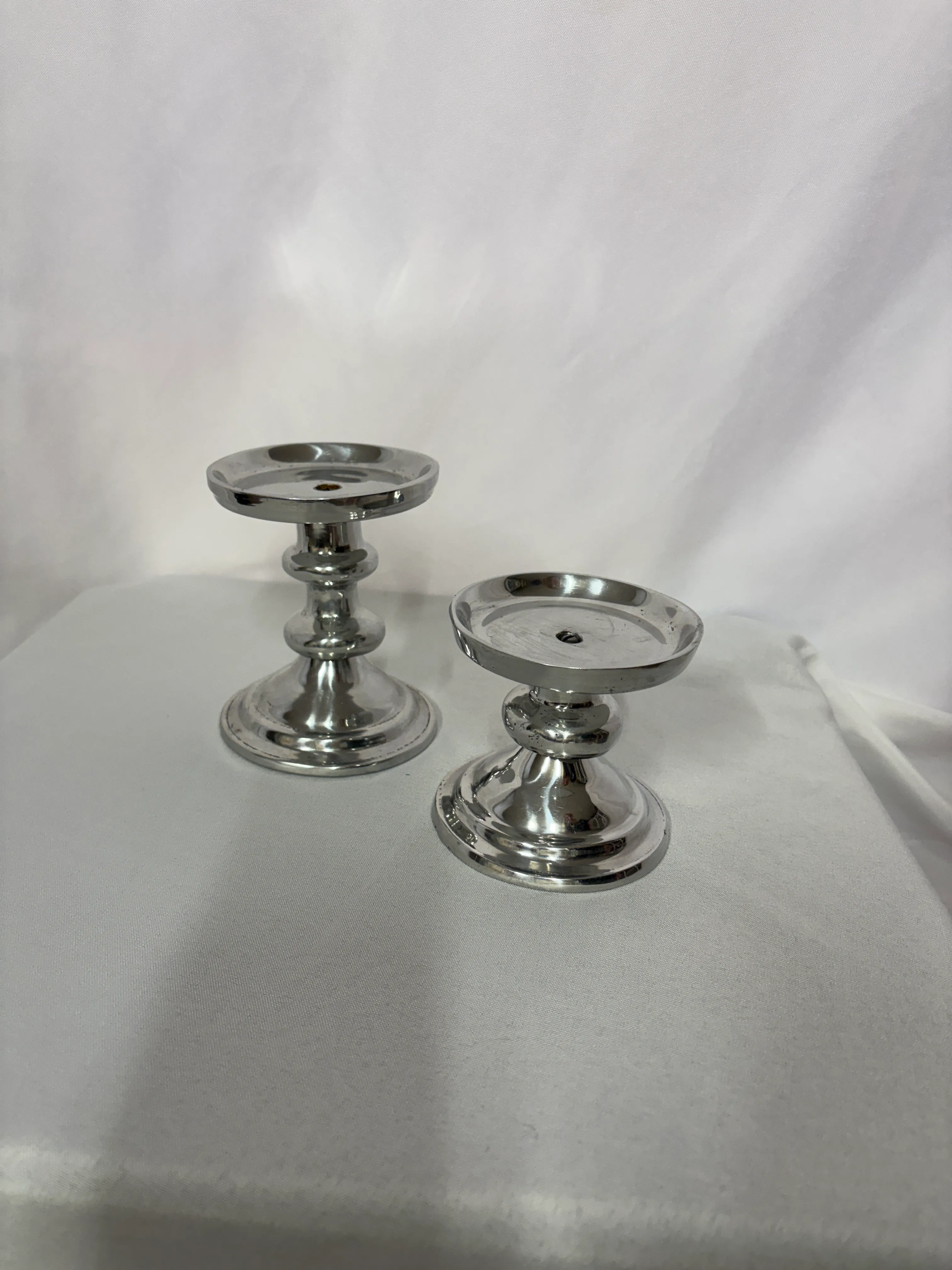 Metal Taper Candle Holder - Set of 2