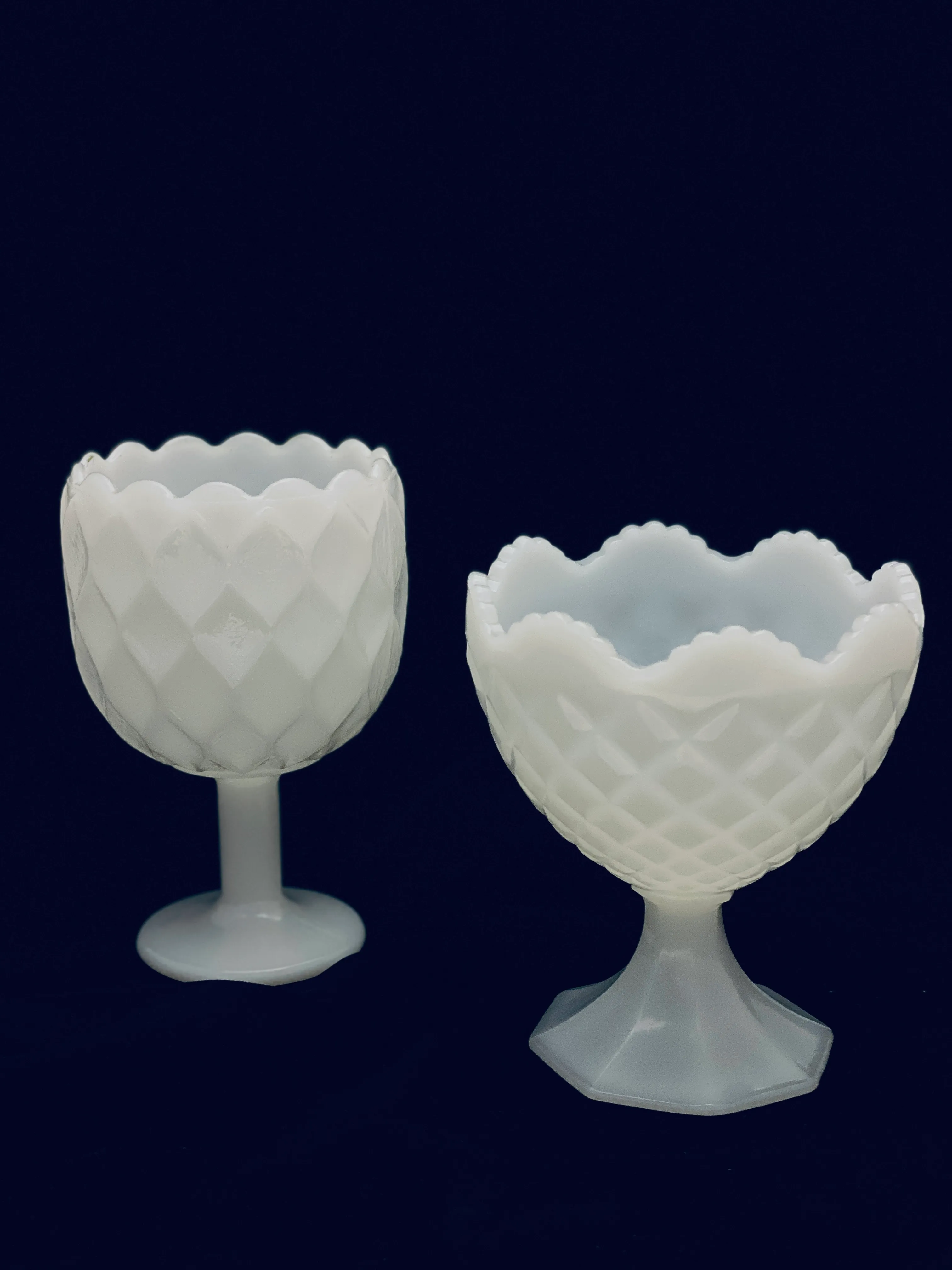 Small Milk Glass Candy Dish