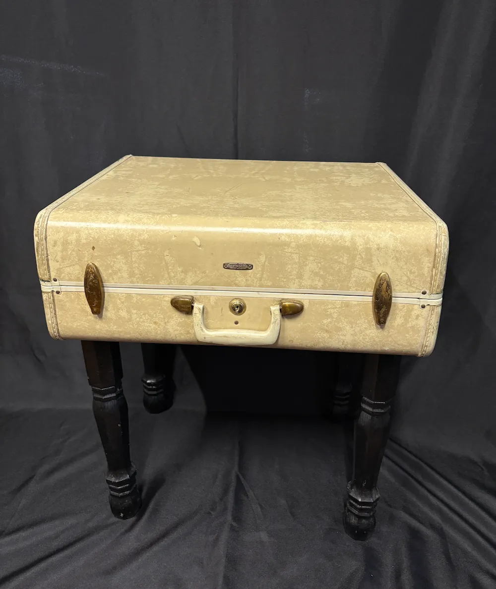 Vintage Suitcase Table 