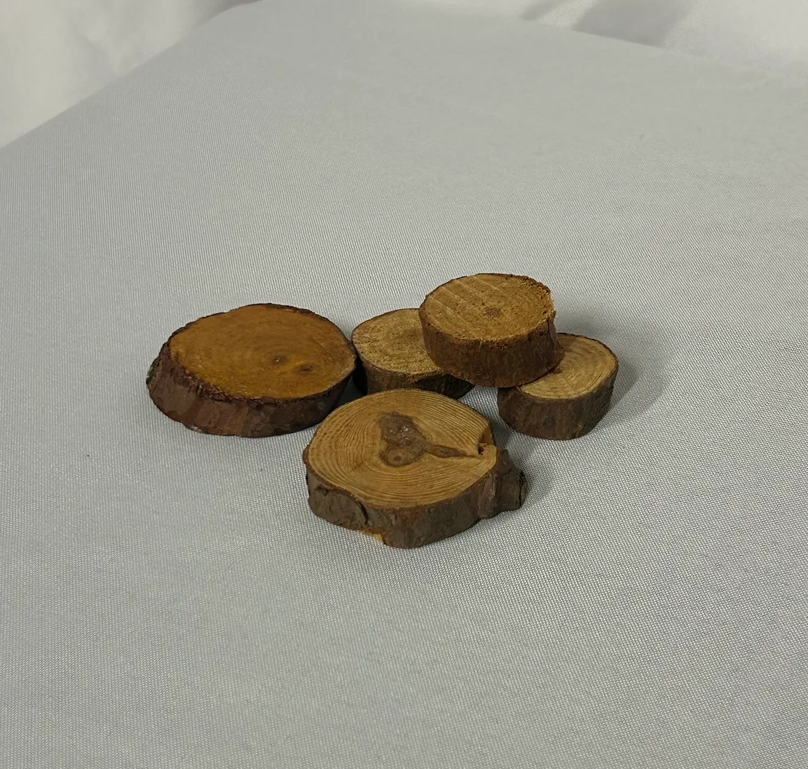 Mini Wood Slab Centerpiece