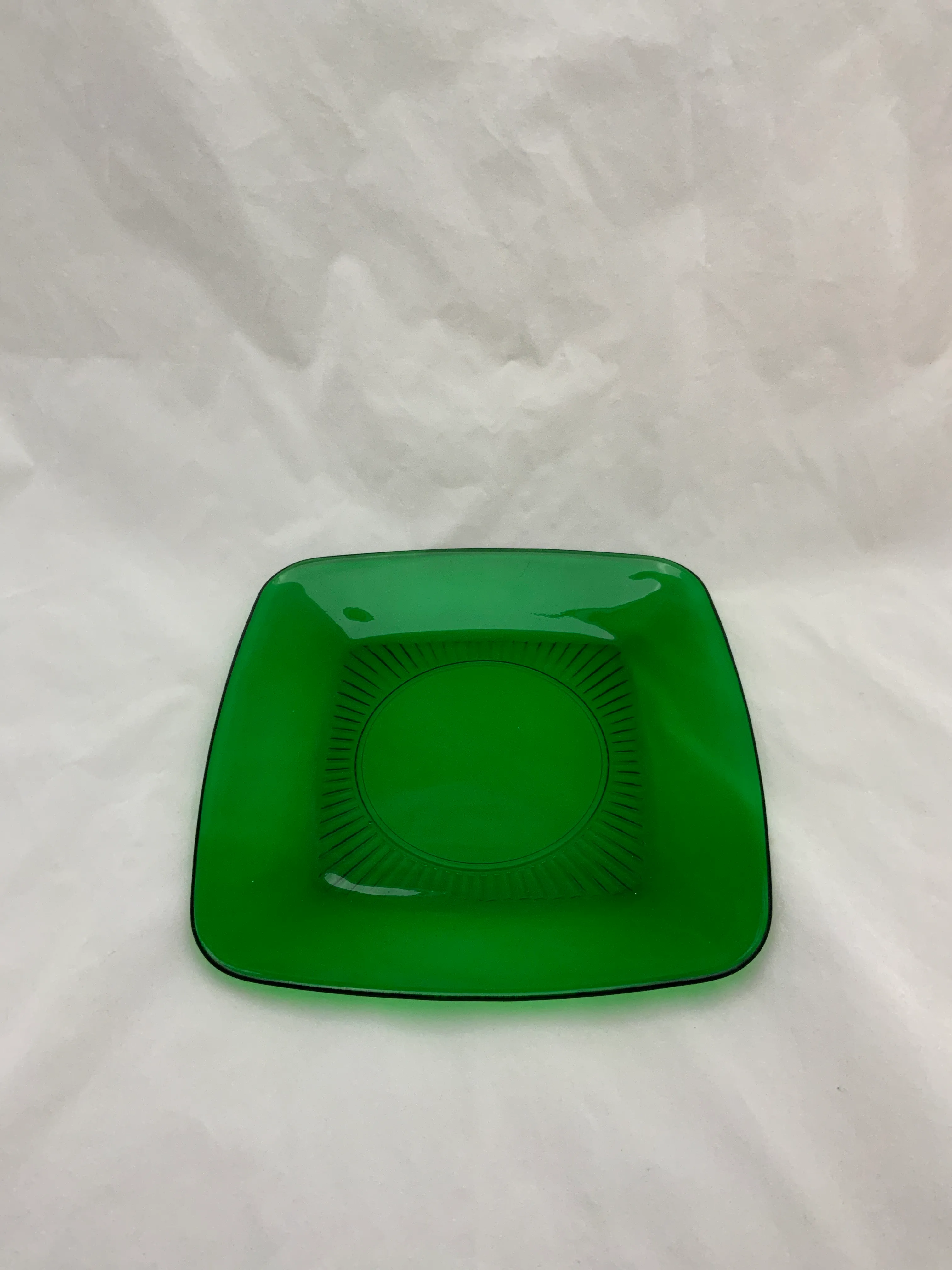 Green Snack Plate