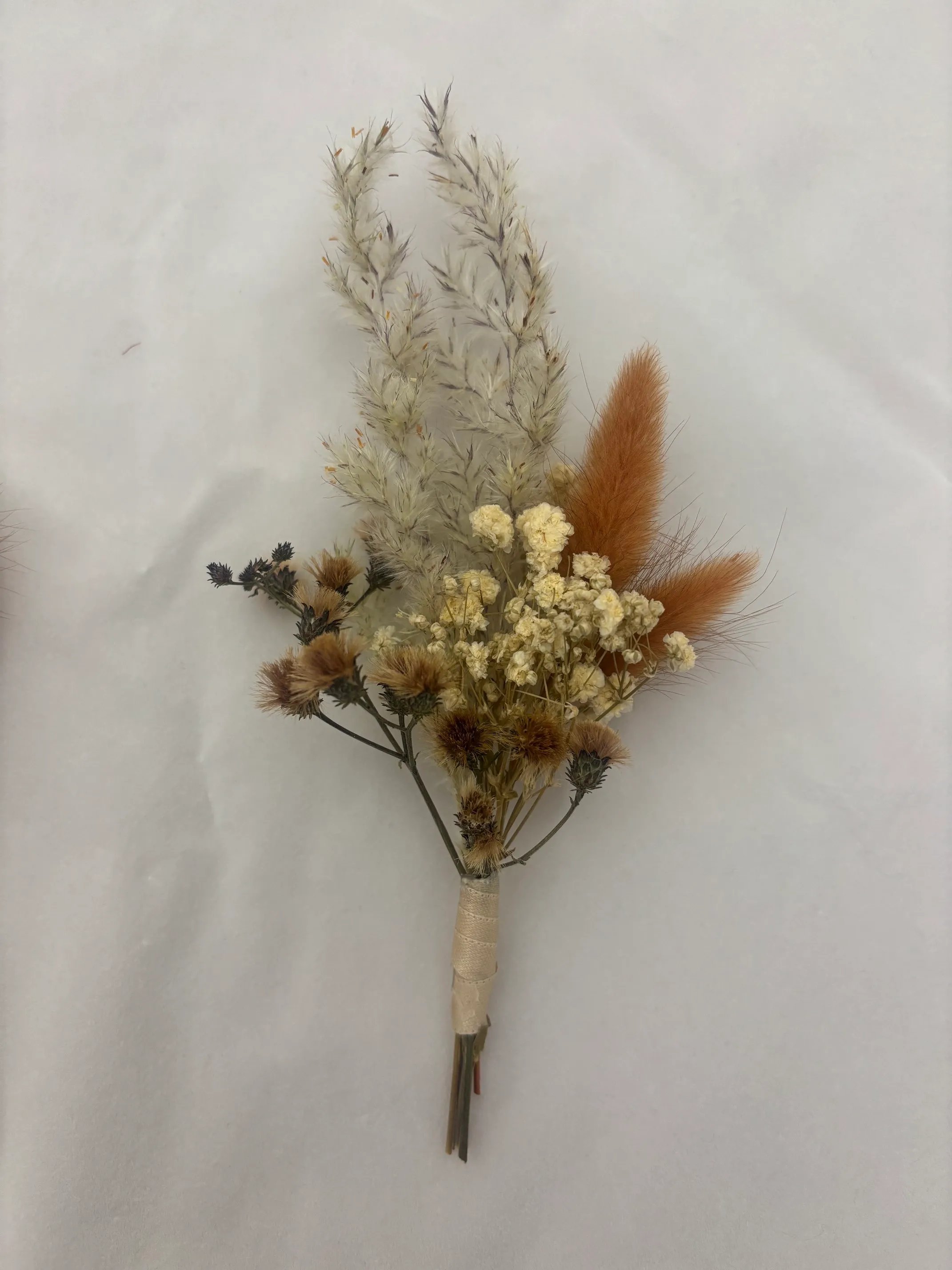 Terracotta Boho Boutonnière