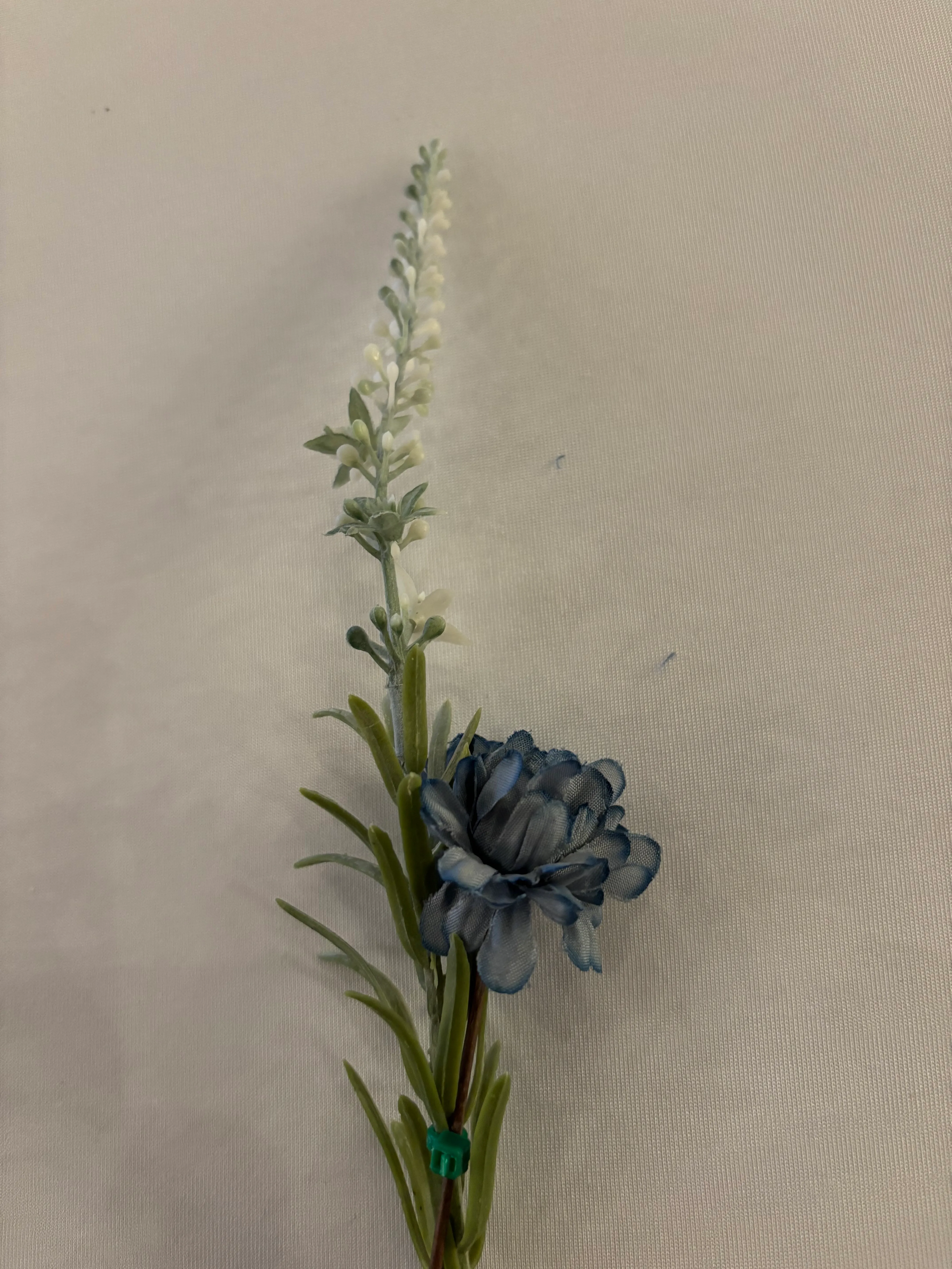 Blue Premade Floral Mini Vase 1