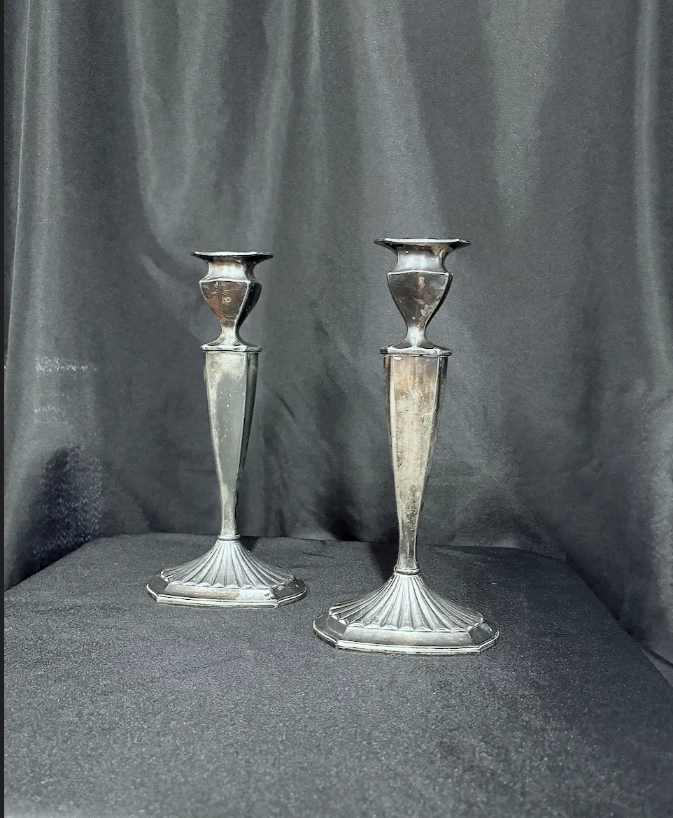 Silver Taper (Set of 2)