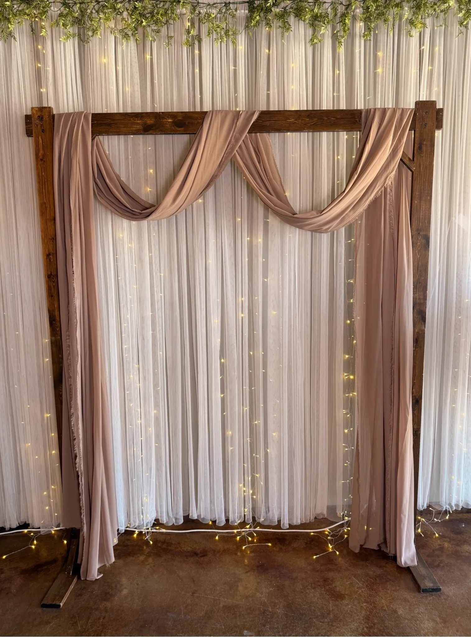 30ft Mocha Arbor Fabric