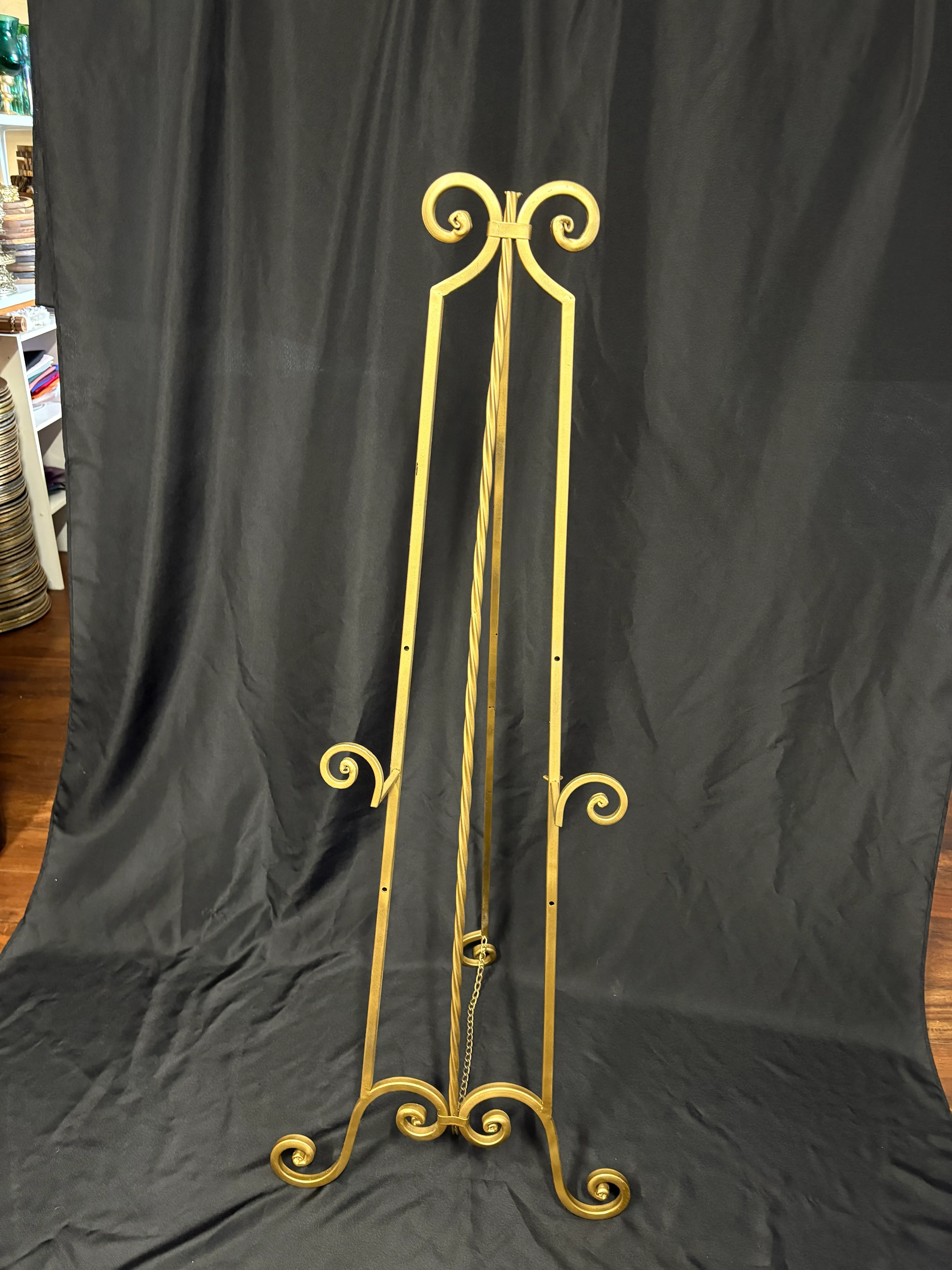 49 Inch Metal Gold Easel