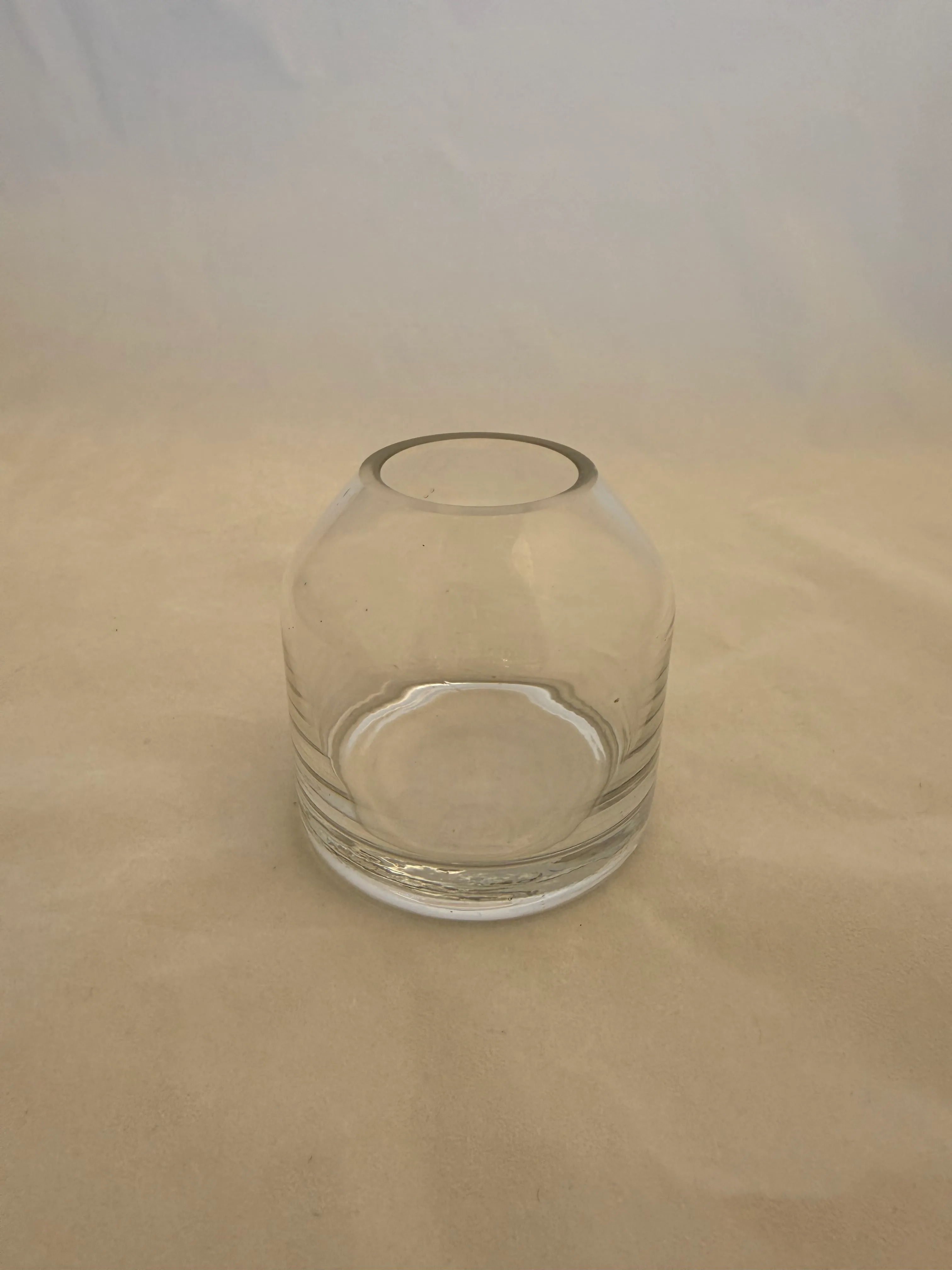 3" Clear Bud Vase
