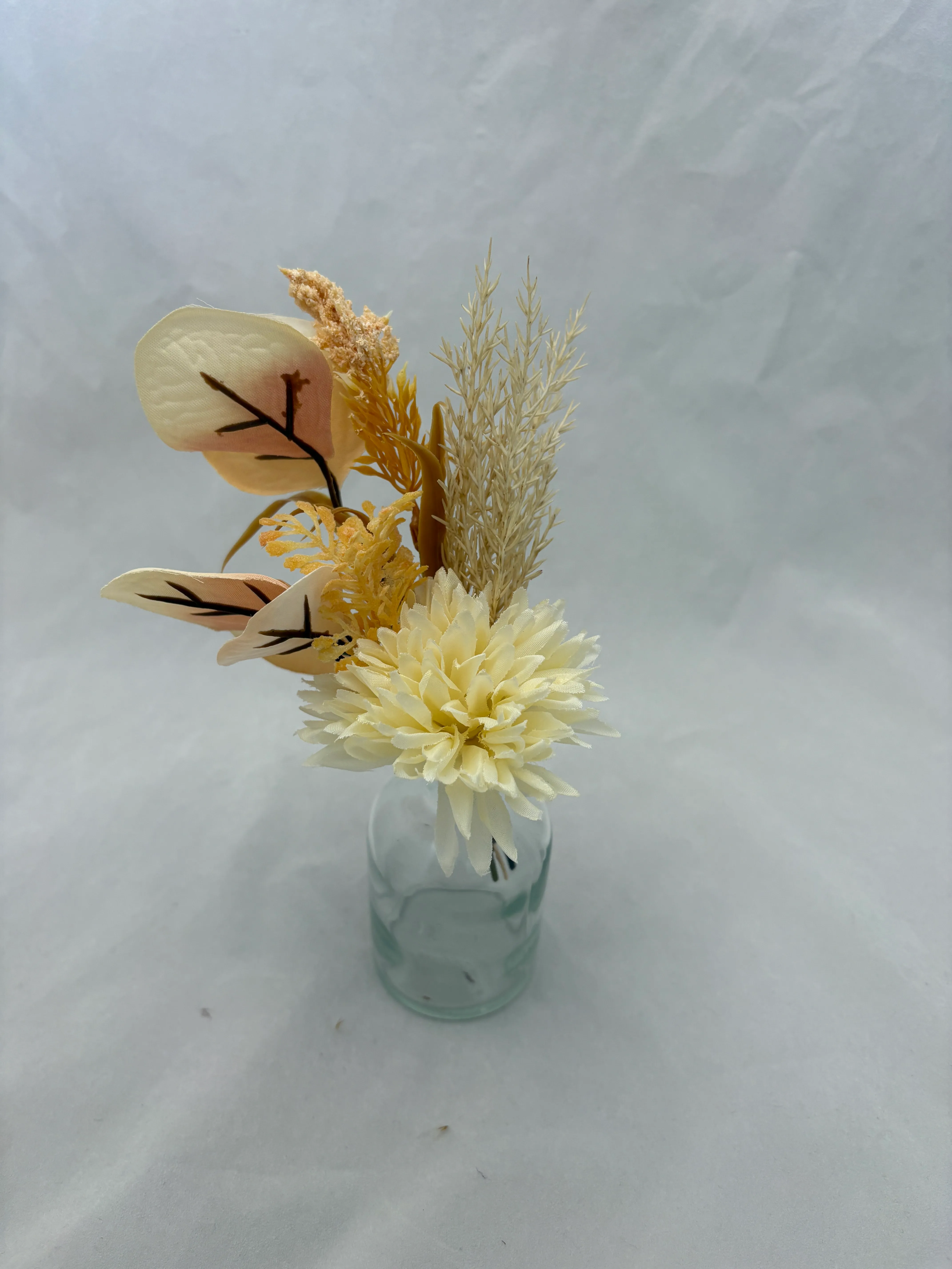 Peach Boho Premade Small Vase
