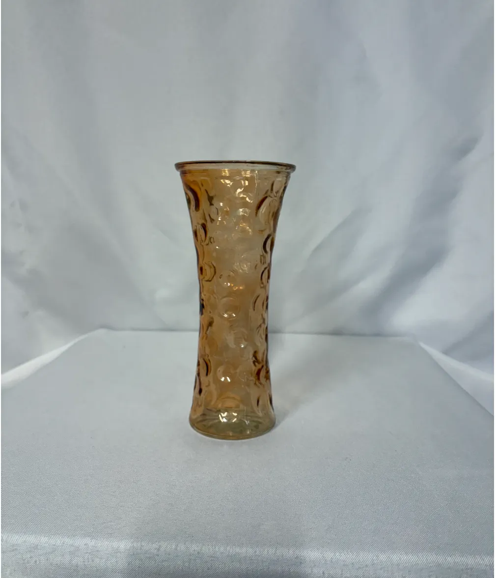 Amber Circle Vase 