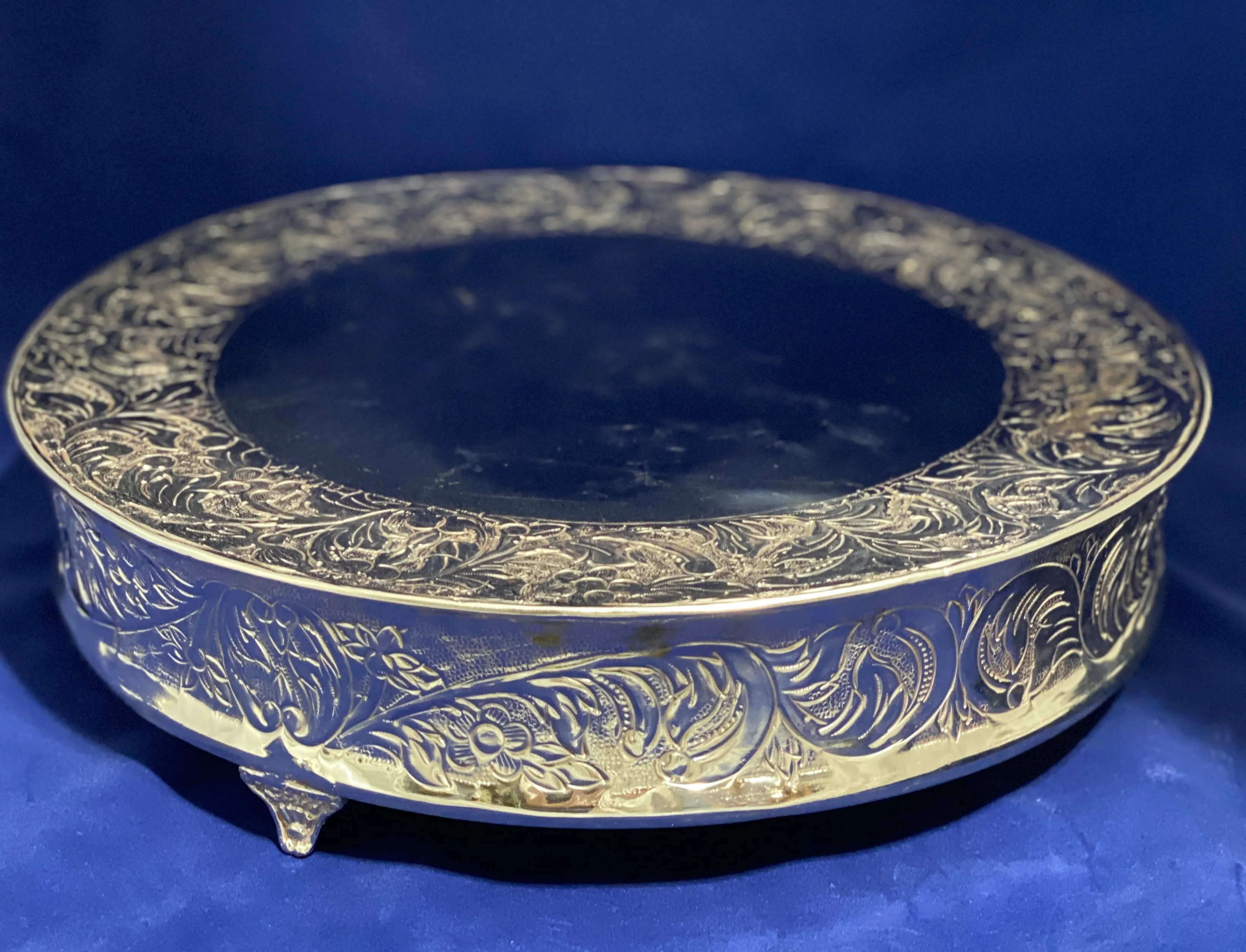 Silver Cake Stand 2