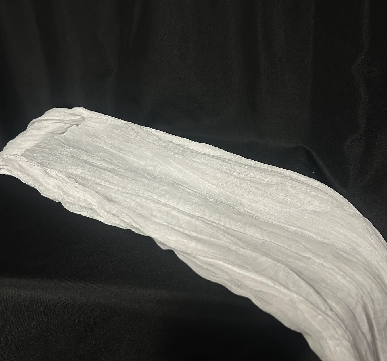 White 10ft Cheesecloth Table Runner