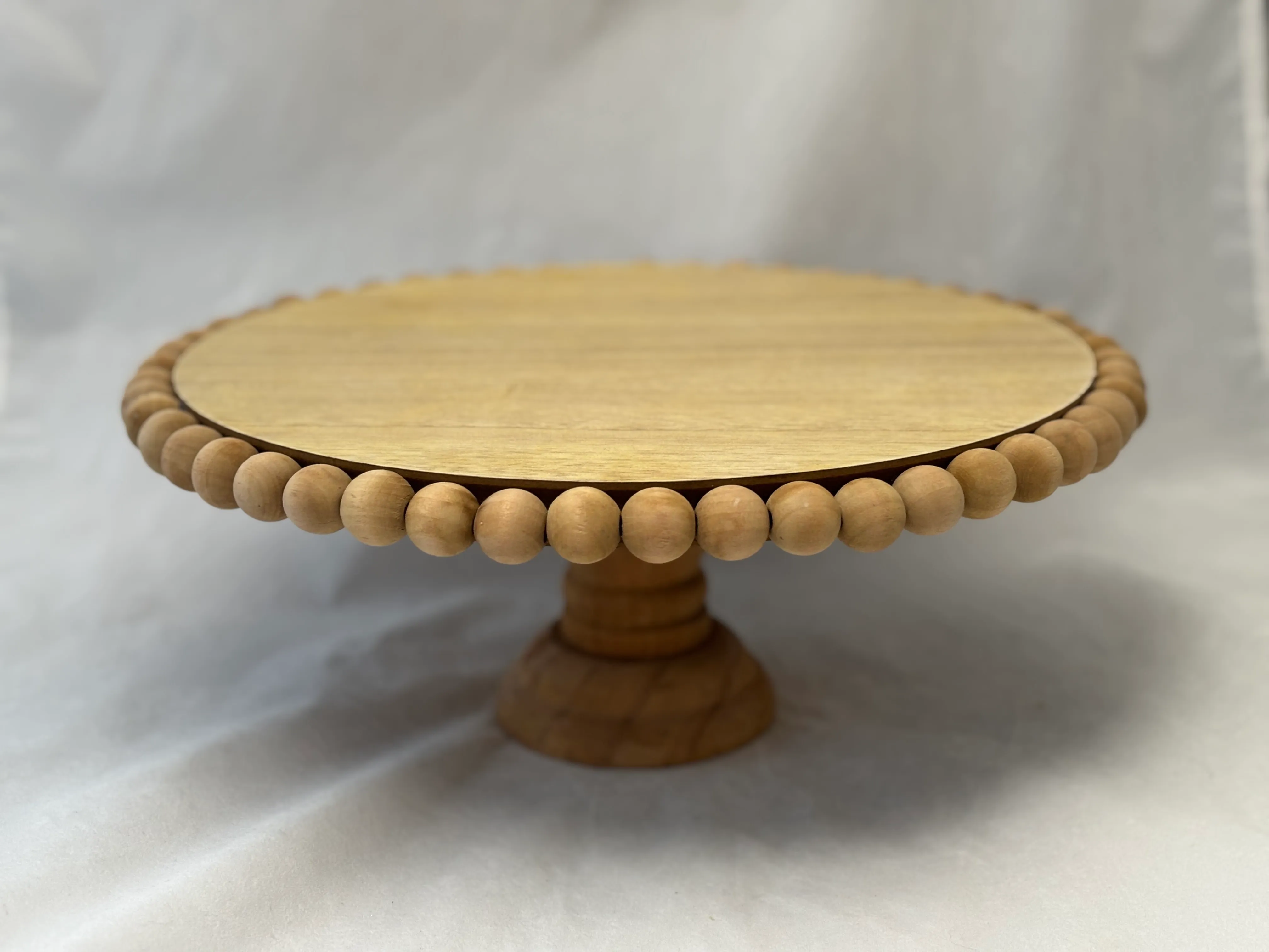 Wood Cake Stand 2