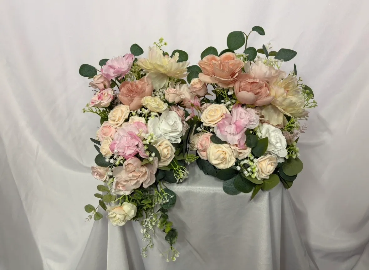 Blush Freestanding Floral Arrangement (2 pc)