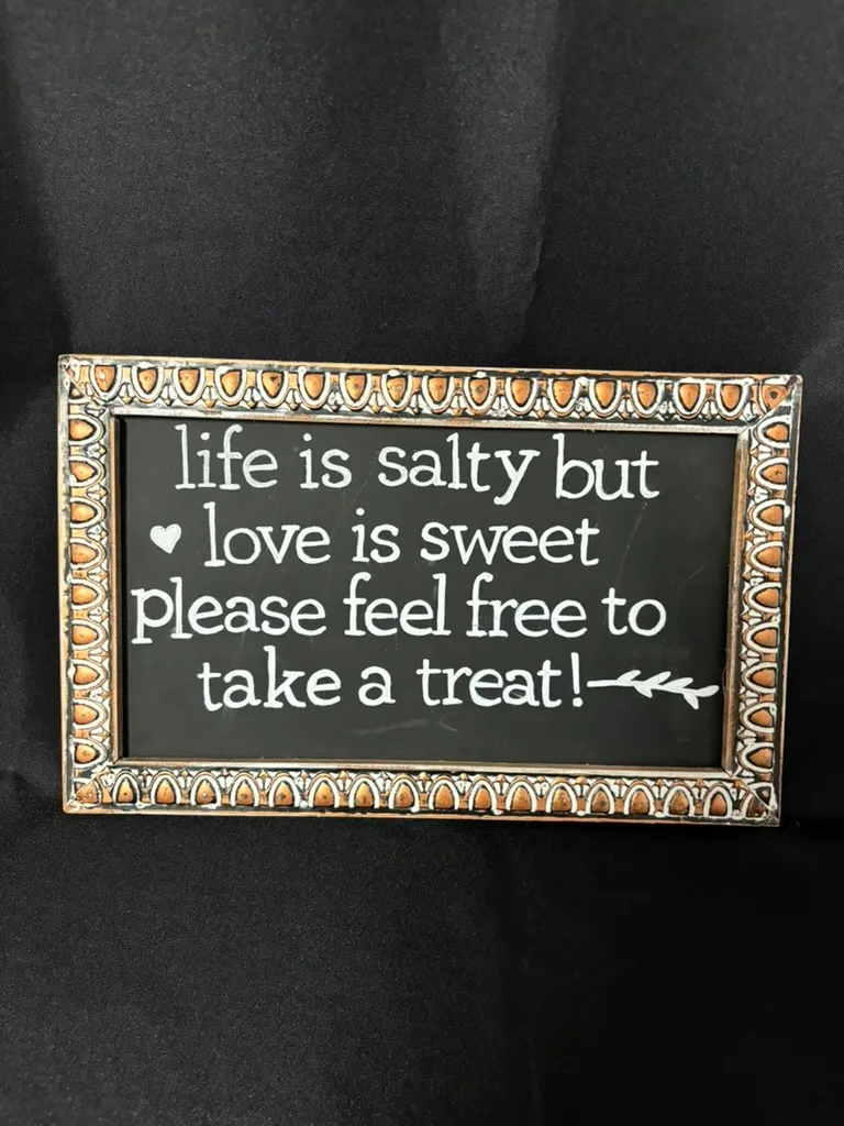 Vintage "Life is salty..." Frame