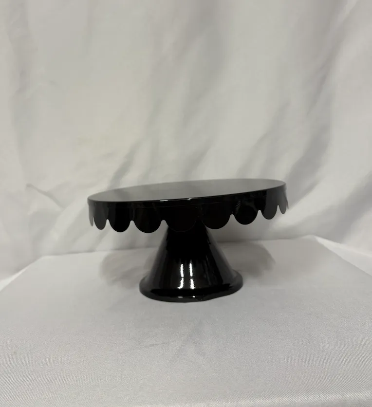 Black Metal Cake Stand