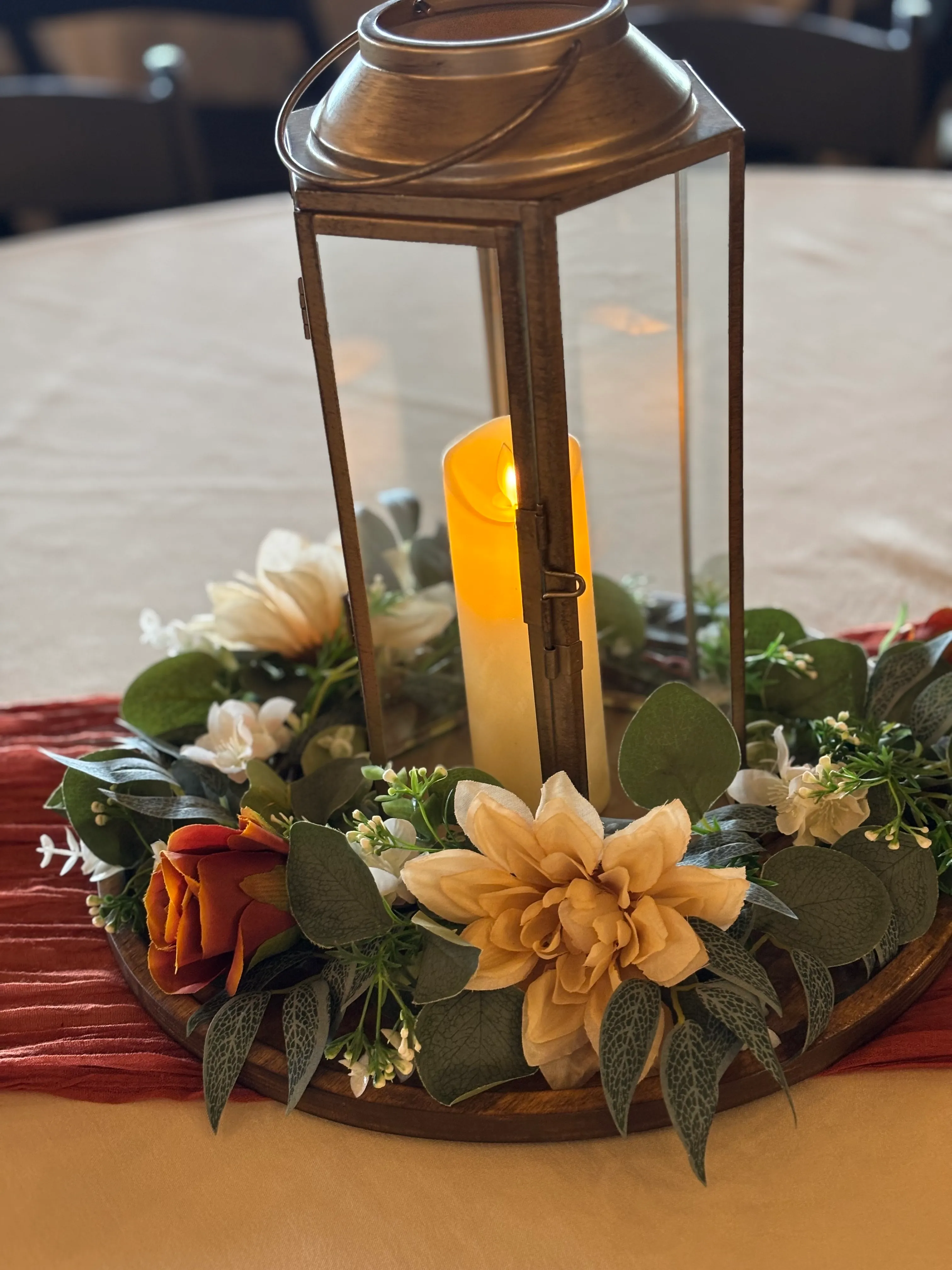 Terracotta Floral Ring XL