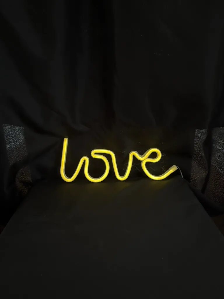 Neon "Love" Sign