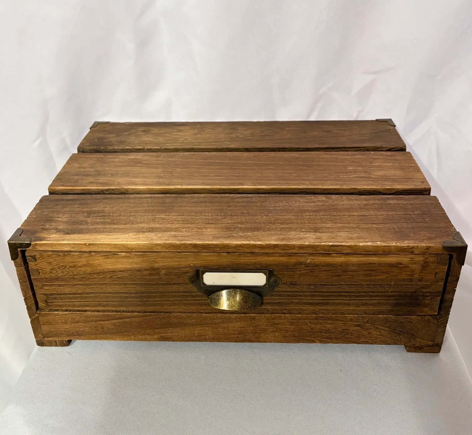 Wooden Box with drawer