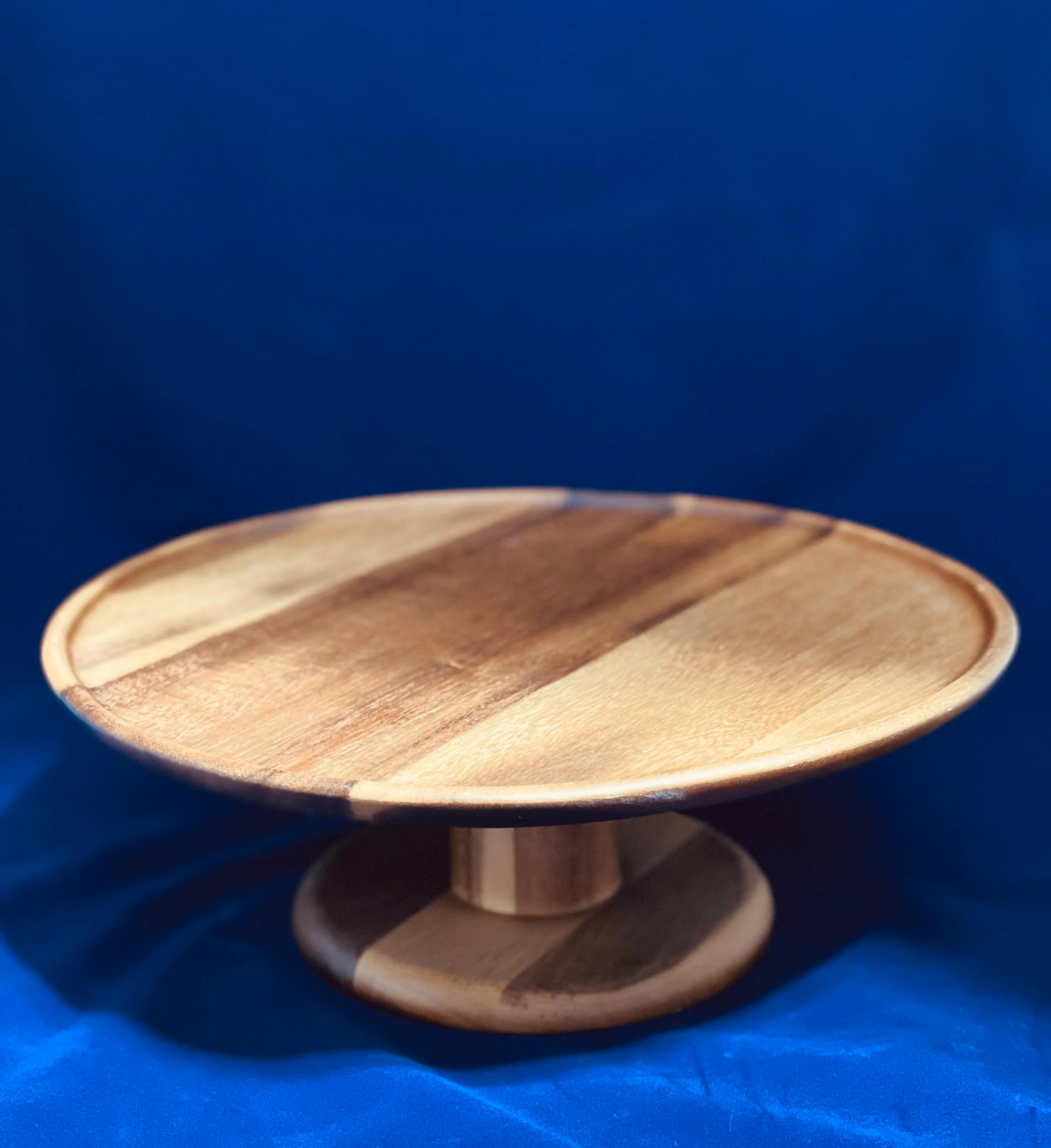 Wood Cake Stand 1