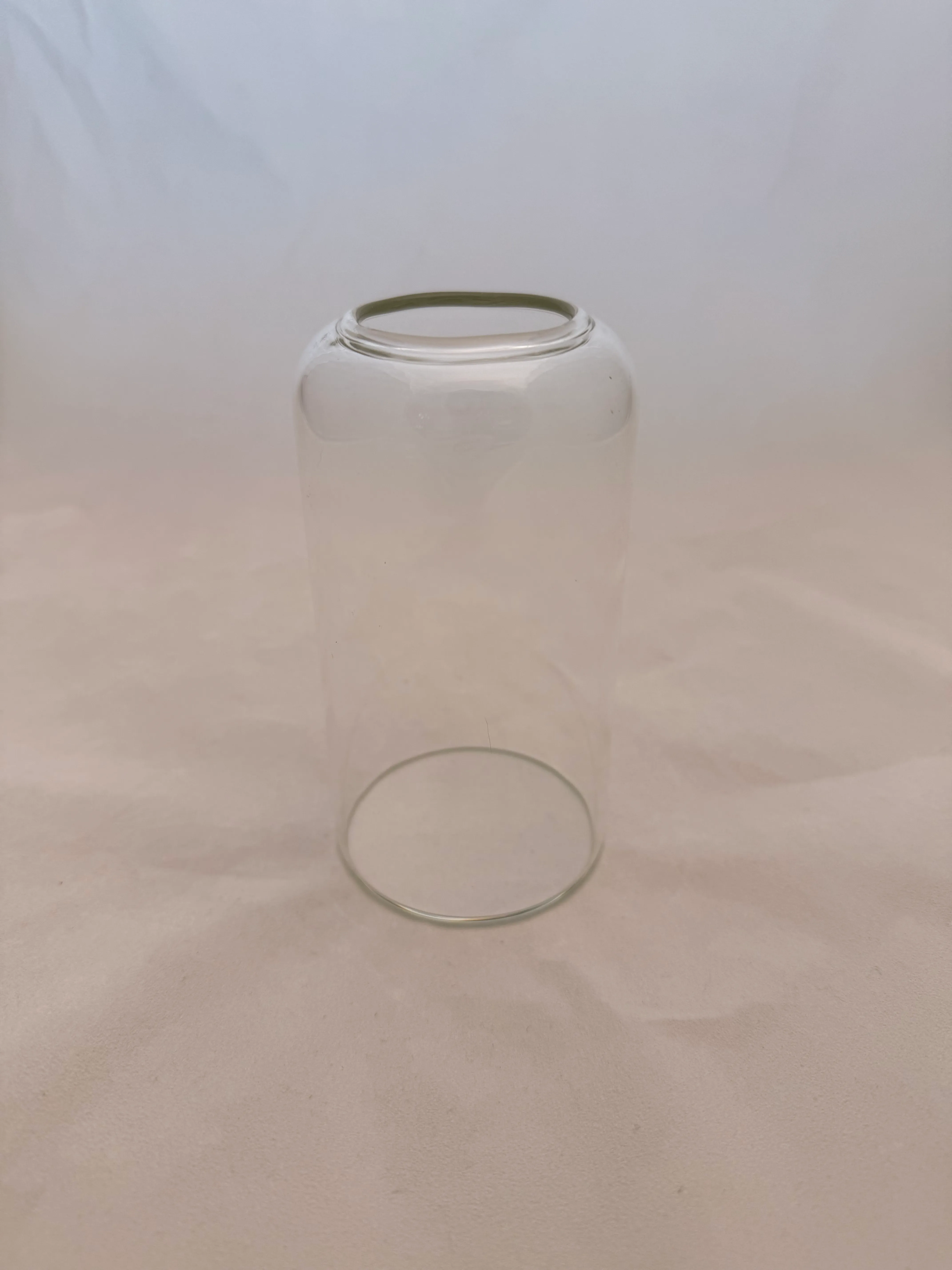 5" Rounded Top Clear Vase
