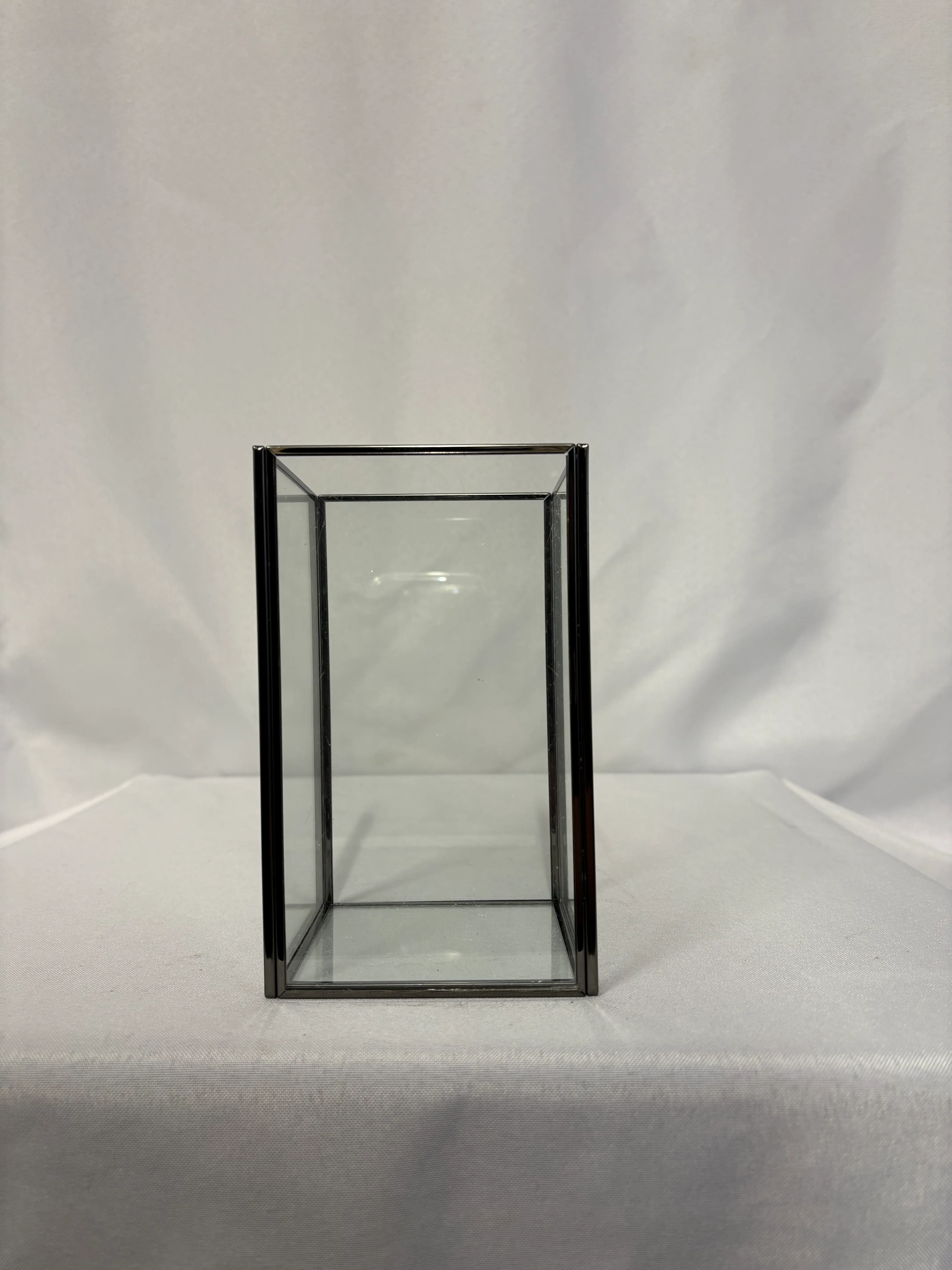 Black Geometric Lanterns 6.5”