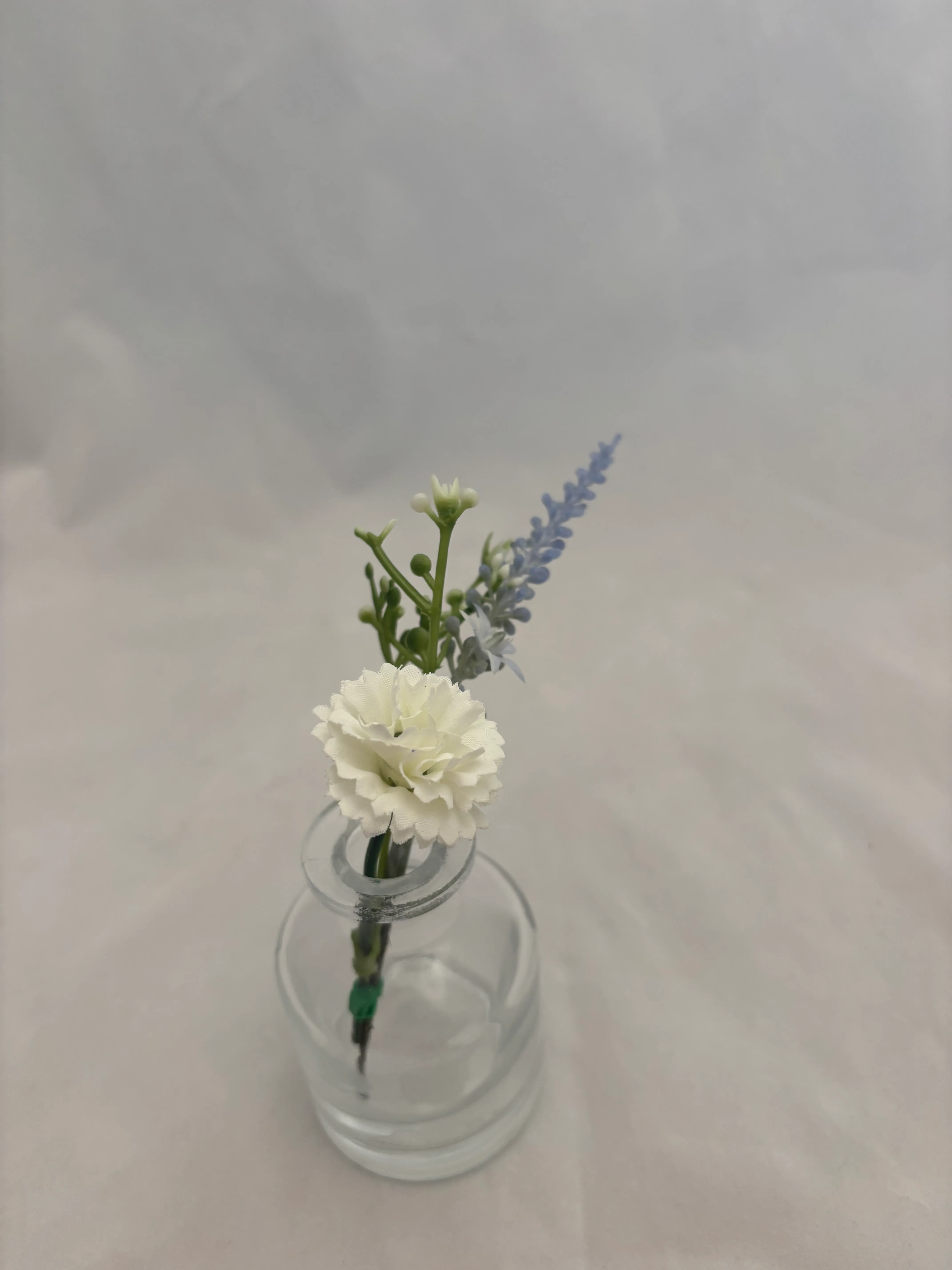 Wildflower Blue Premade Floral Centerpiece Mini
