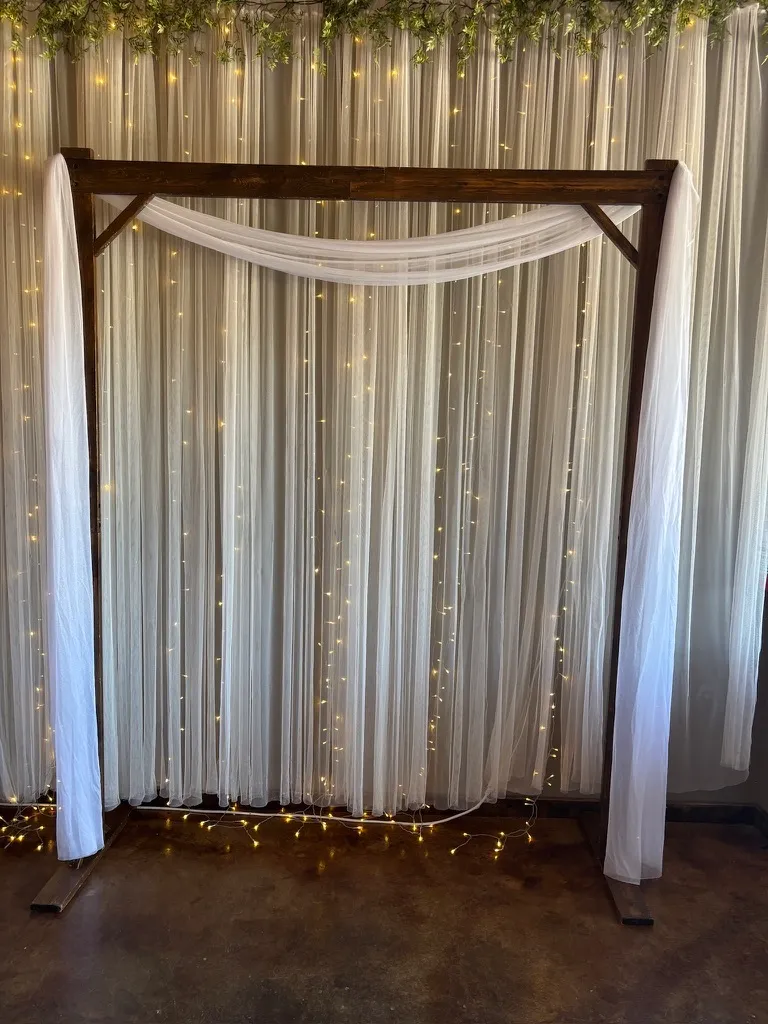 20 Ft White Arbor Fabric