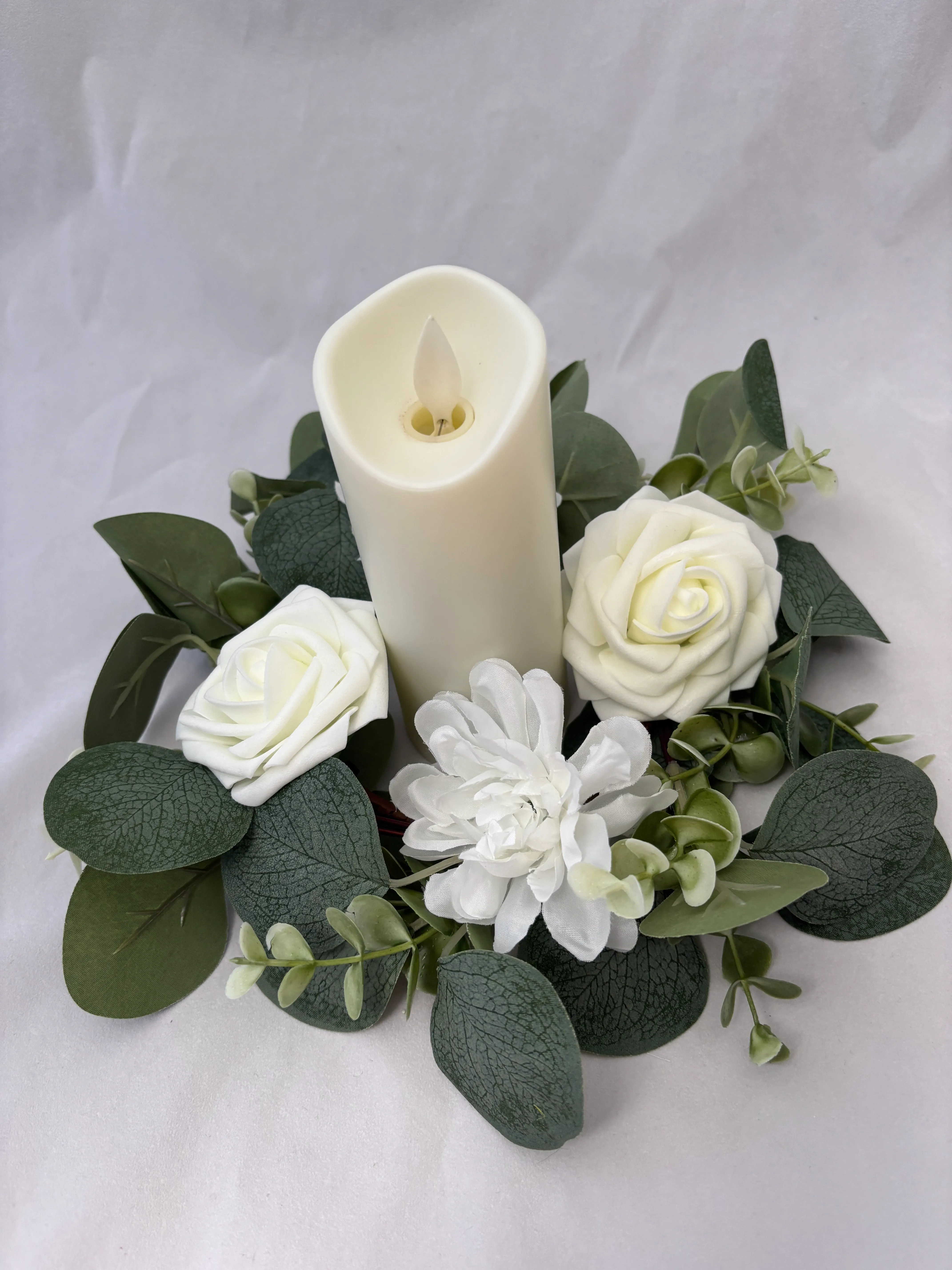 Classic White Floral Ring