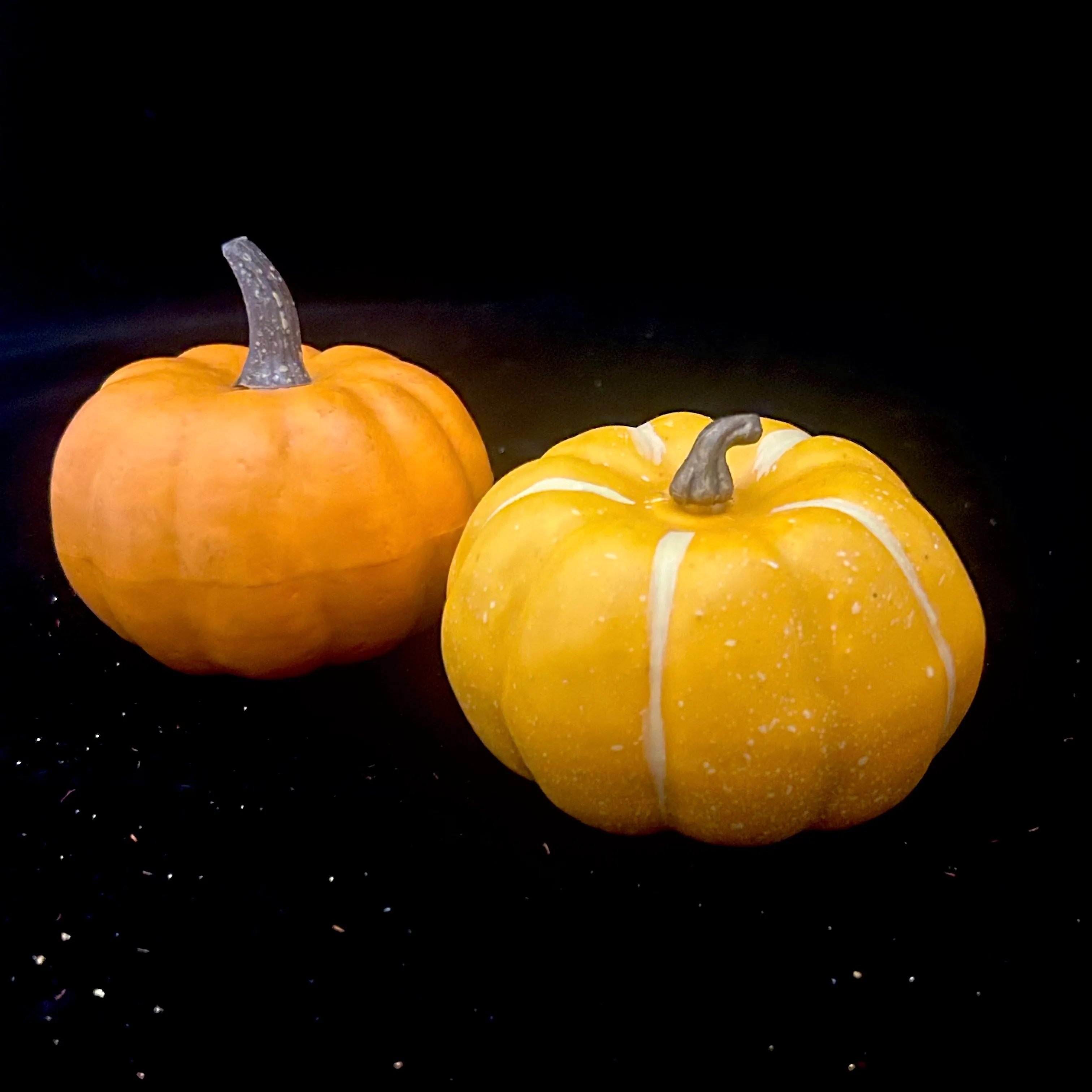 Mini Orange Pumpkins