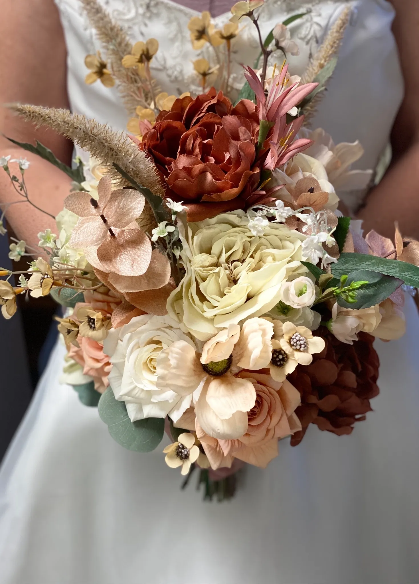 Custom Rental Artificial Bride's Bouquet 