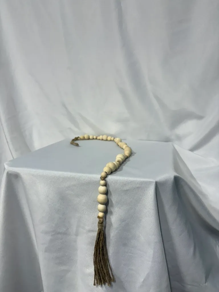 Wood Bead Garland