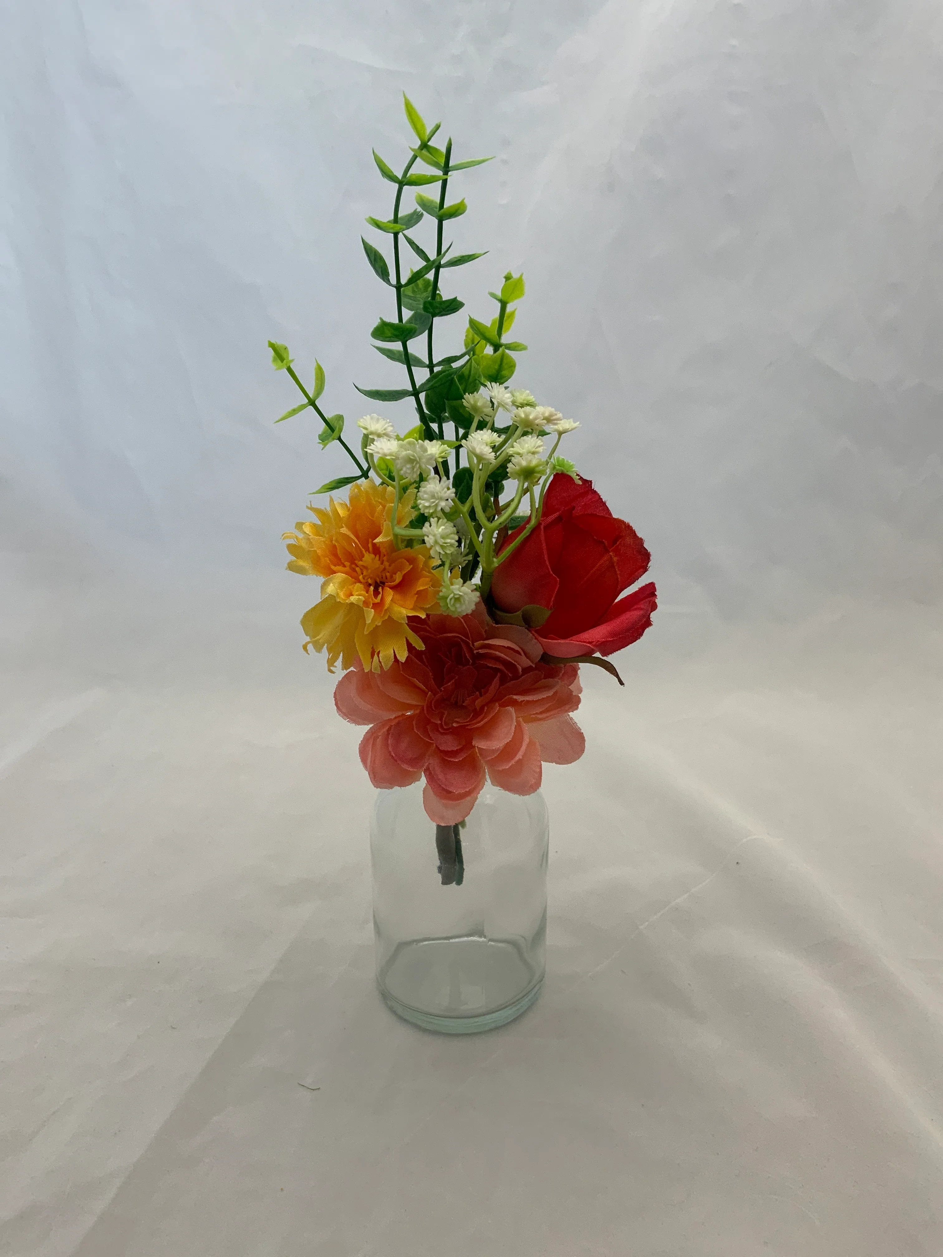 Bright Floral Premade Small Vase 2