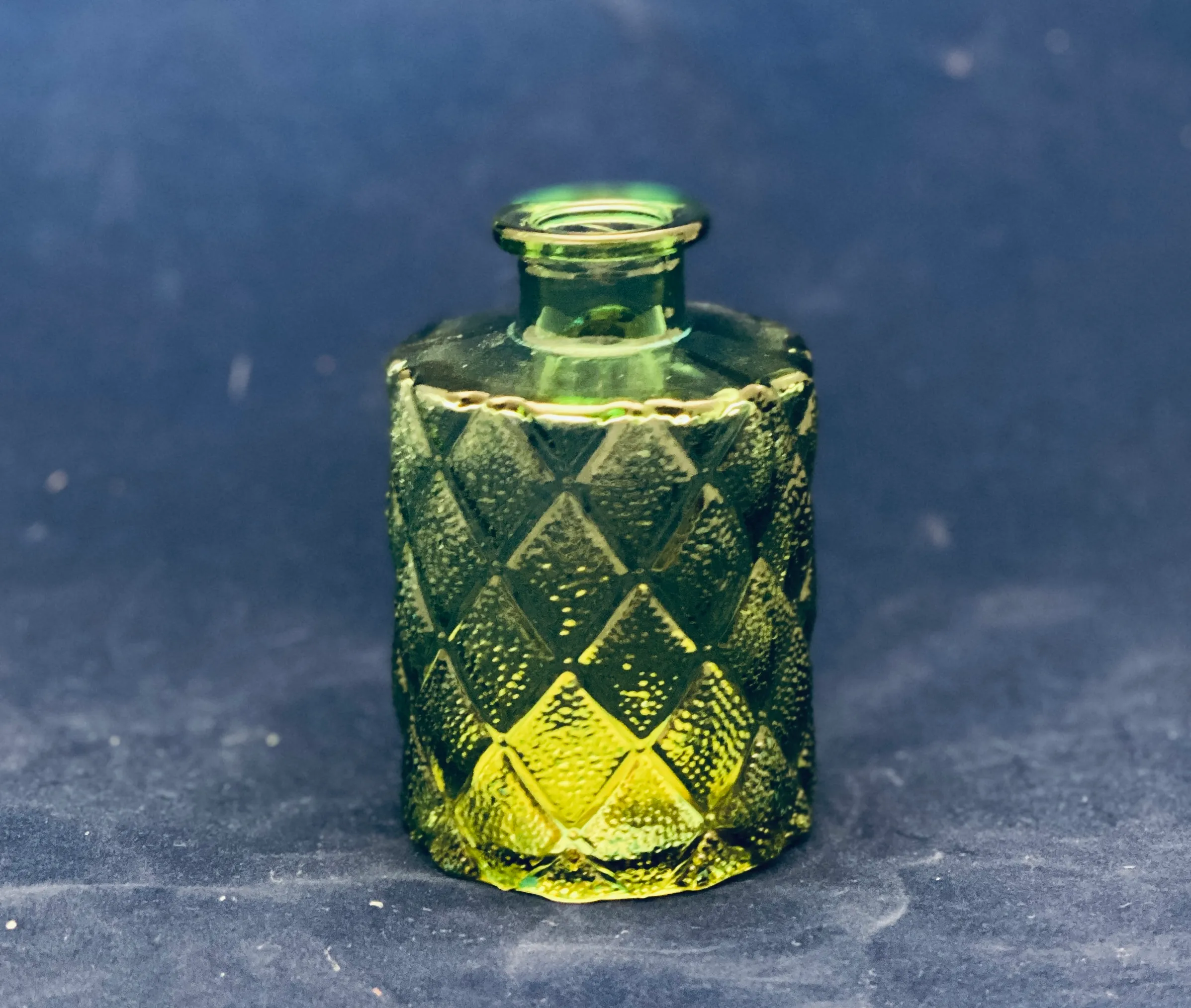 Short Green Bud Vase 