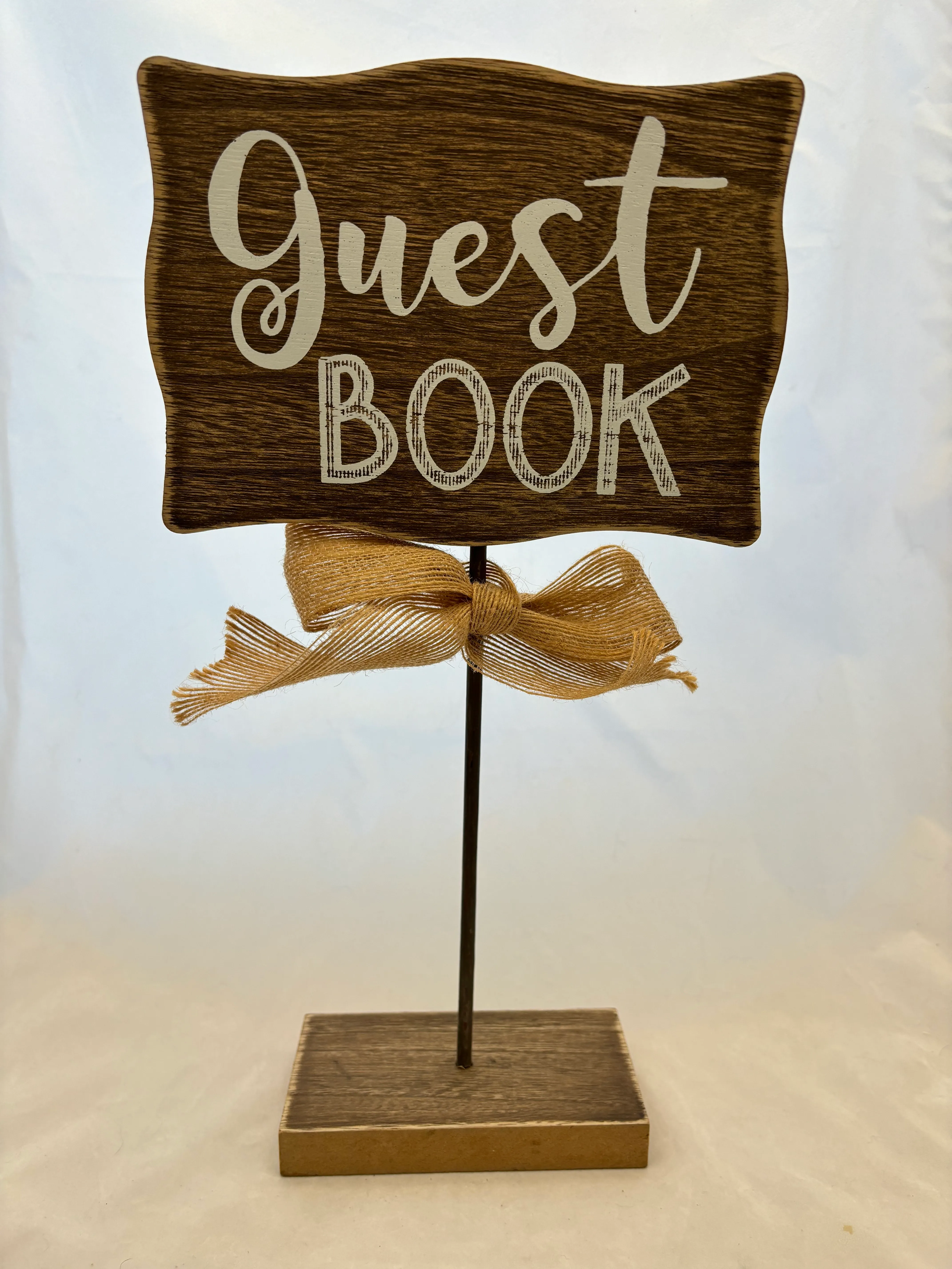Rustic Guestbook Sign