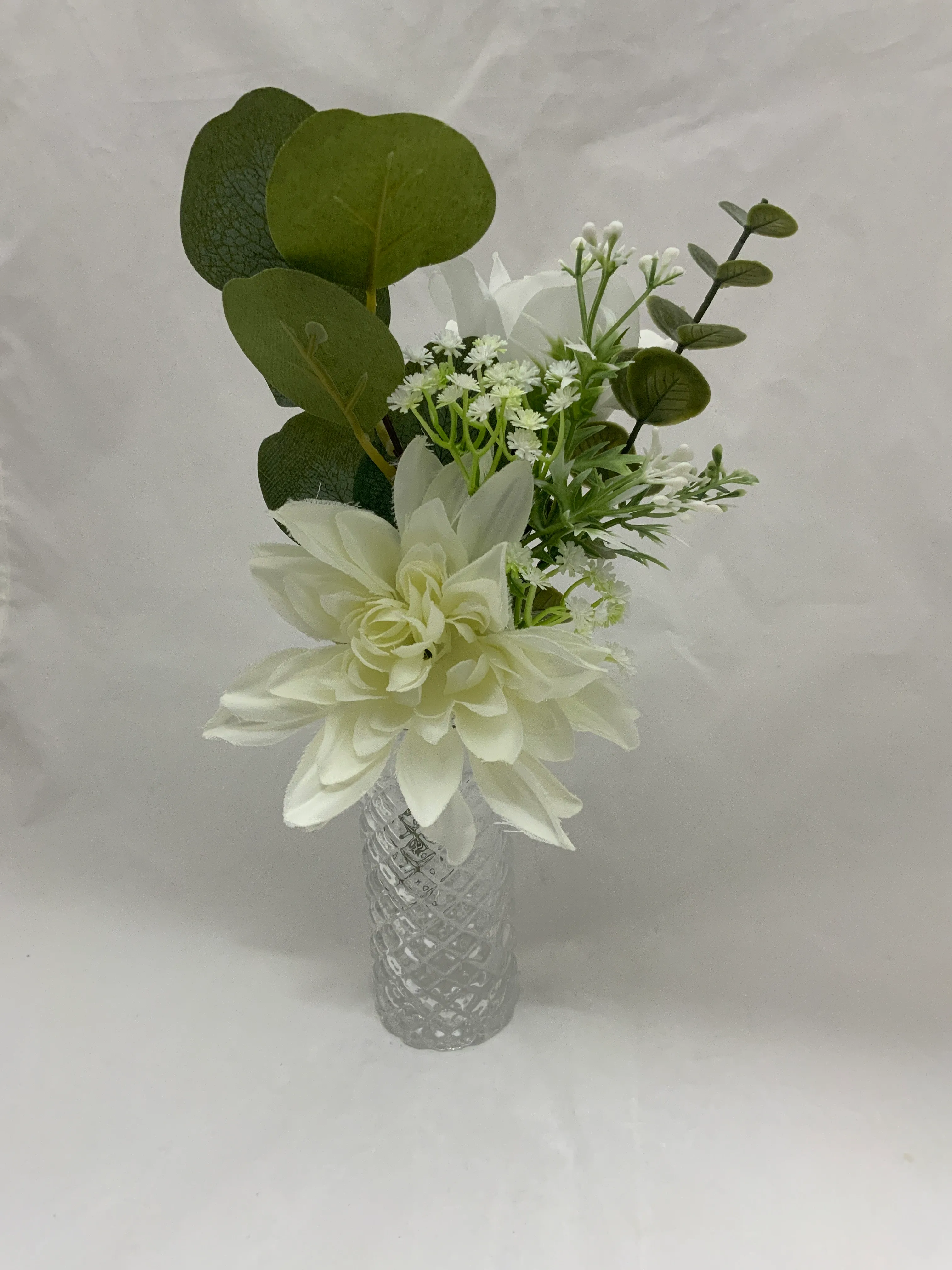 Classic White Premade Floral Medium 3