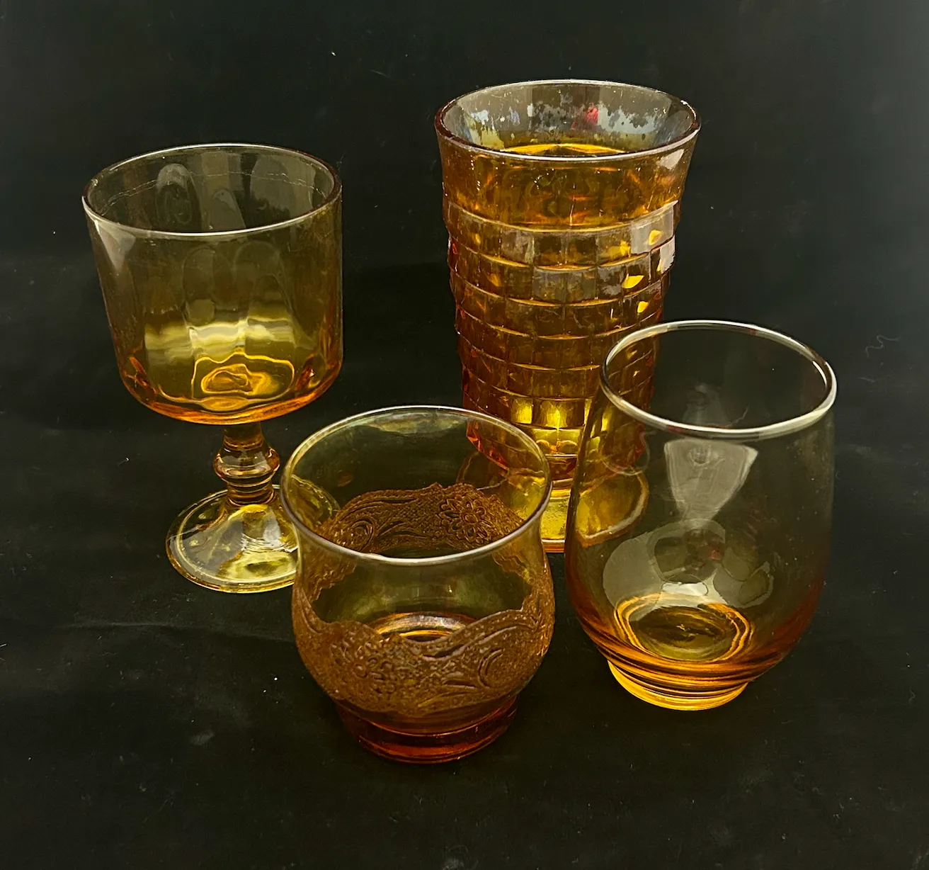 Amber Estate Glassware