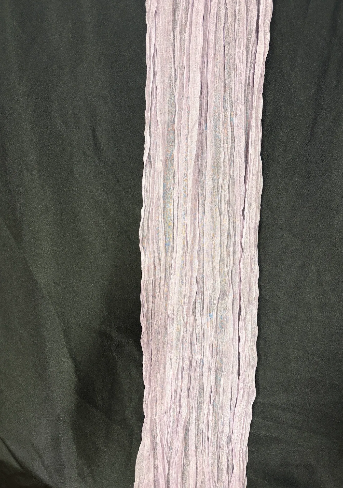 Lavender 10ft Cheesecloth Table Runner