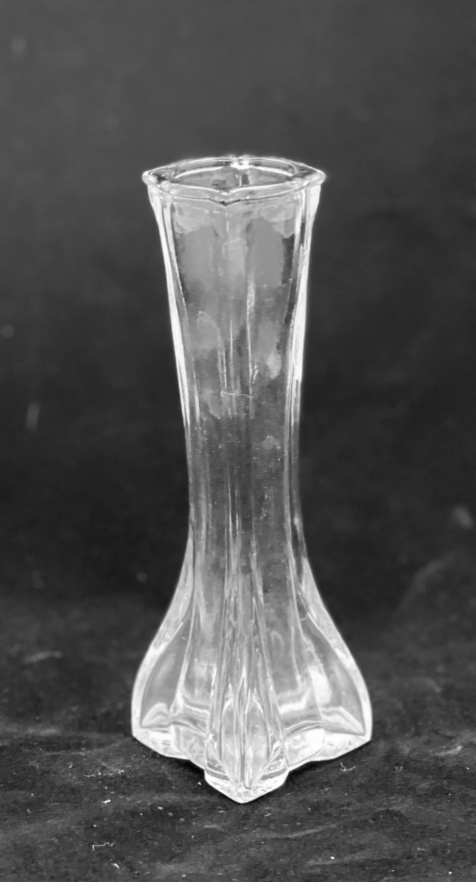 6 Inch Clear Vase