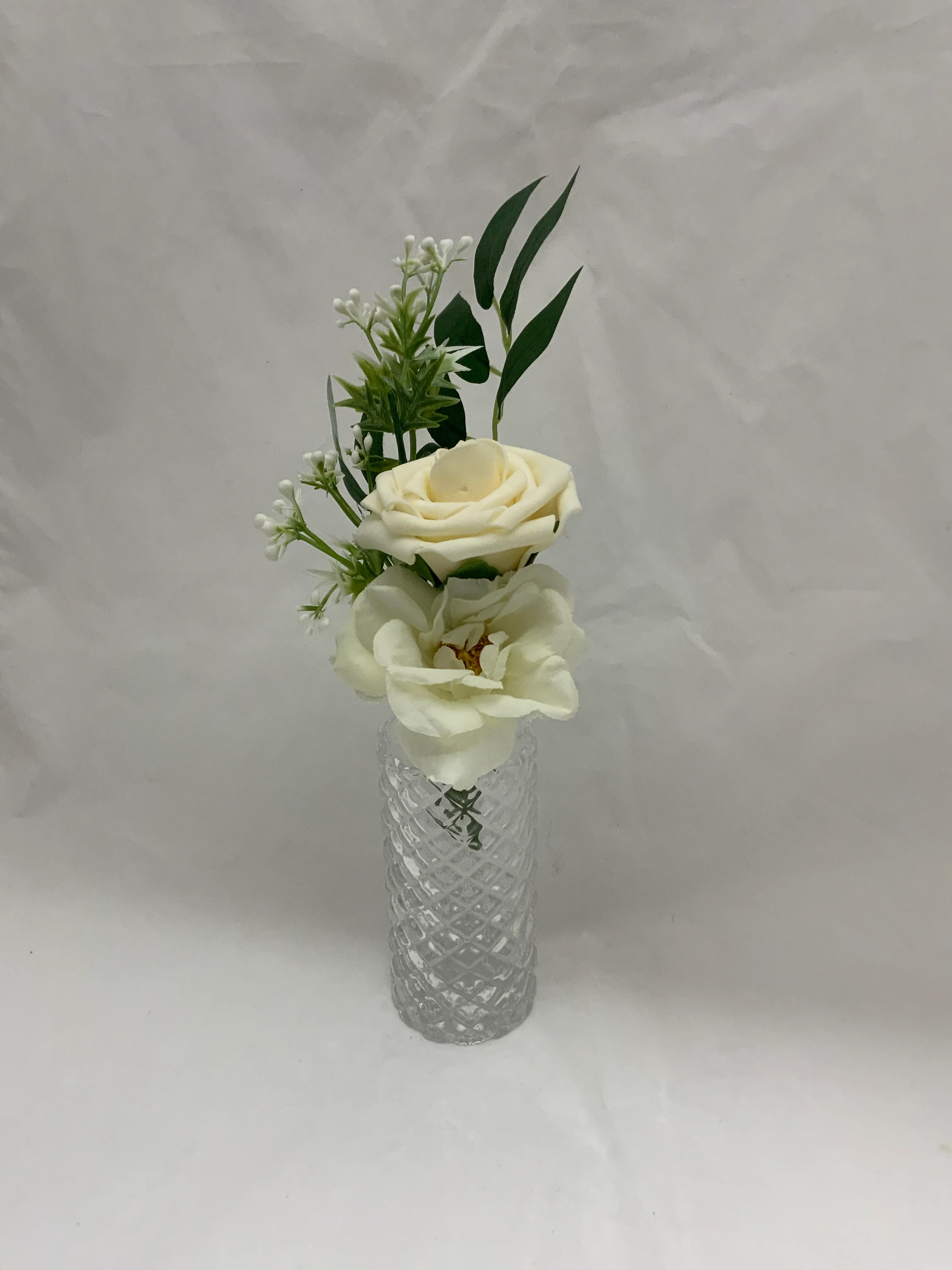 Classic White Premade Floral Medium 2