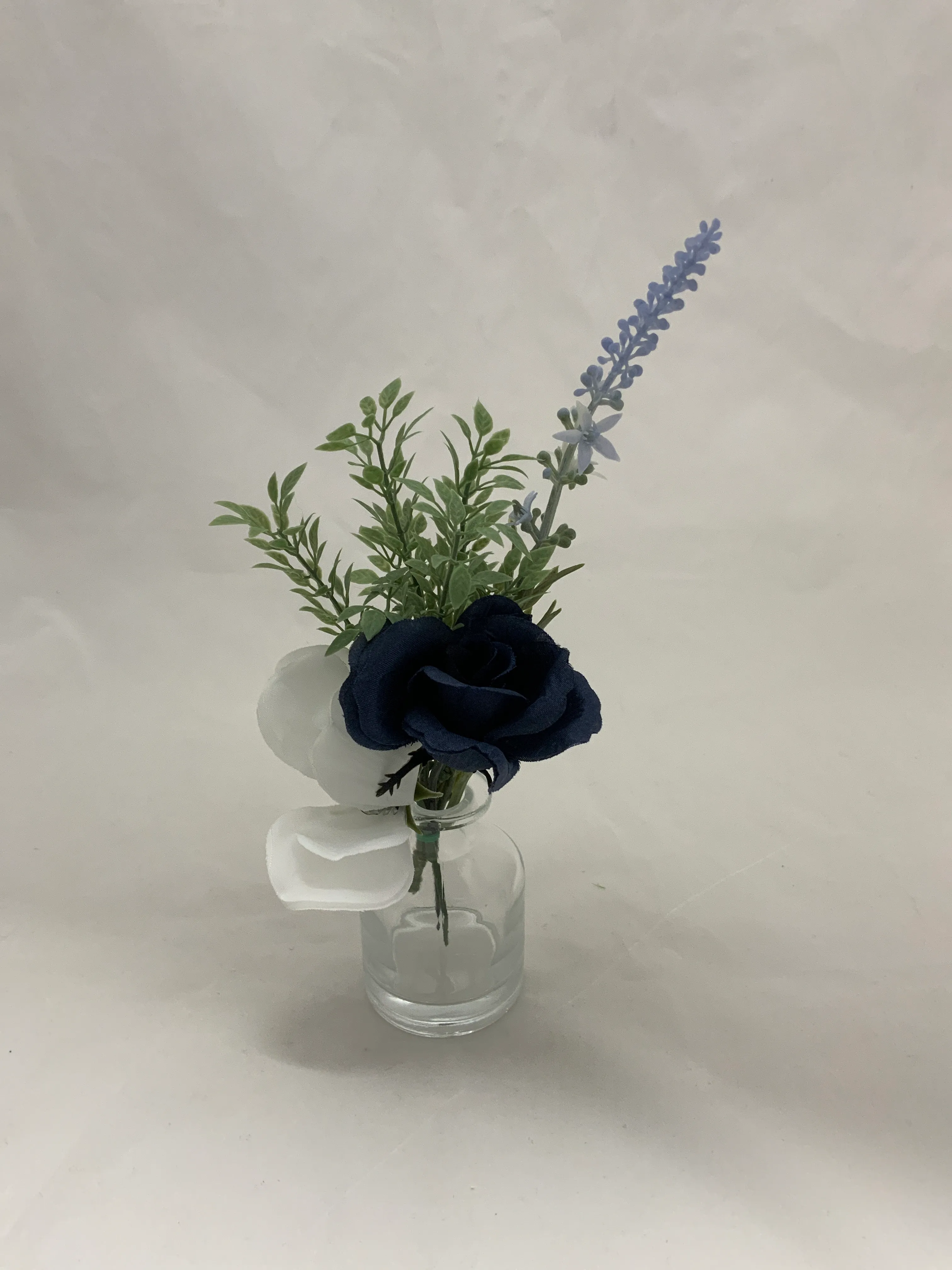 Blue Premade Floral Medium Vase 2