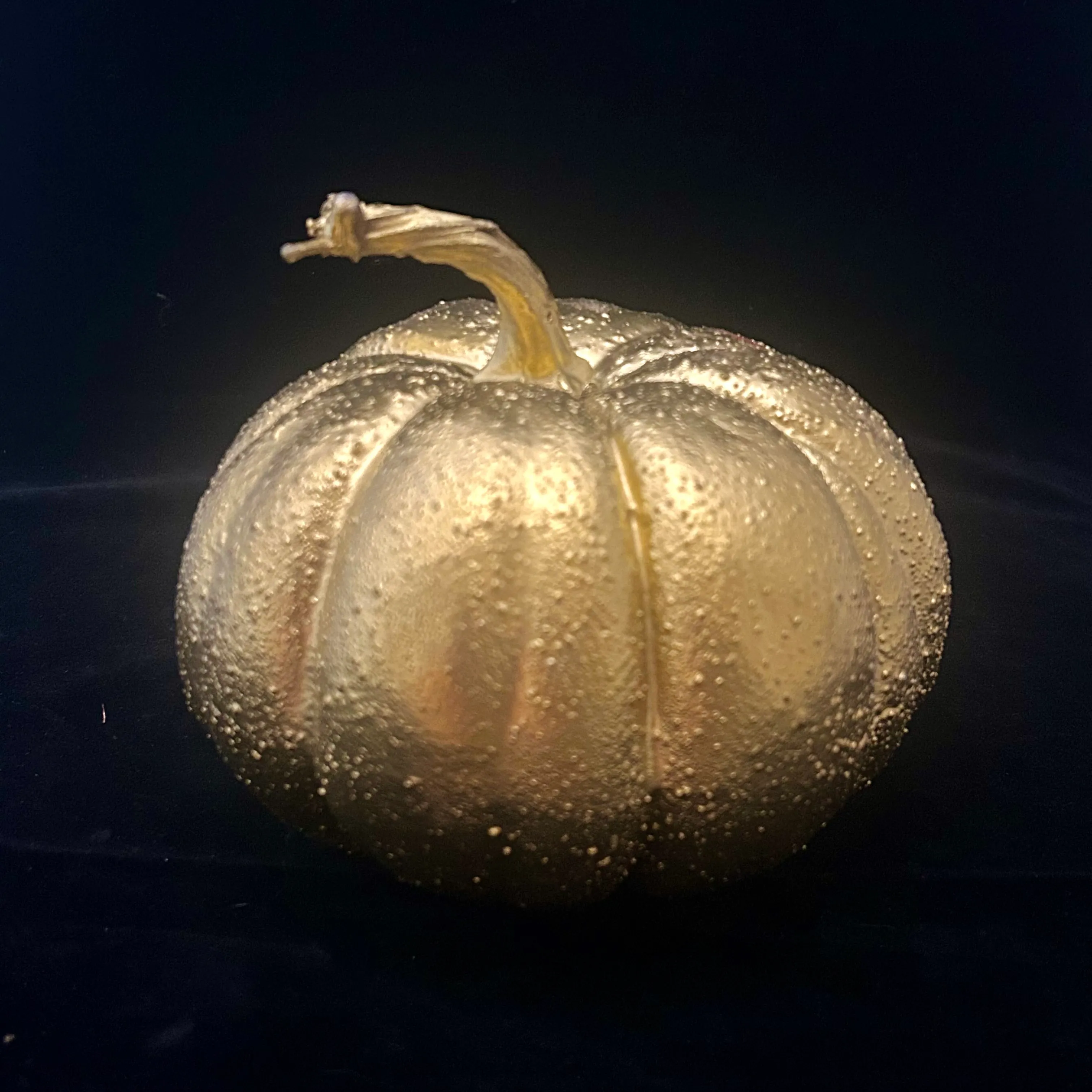 Medium Gold Pumpkin