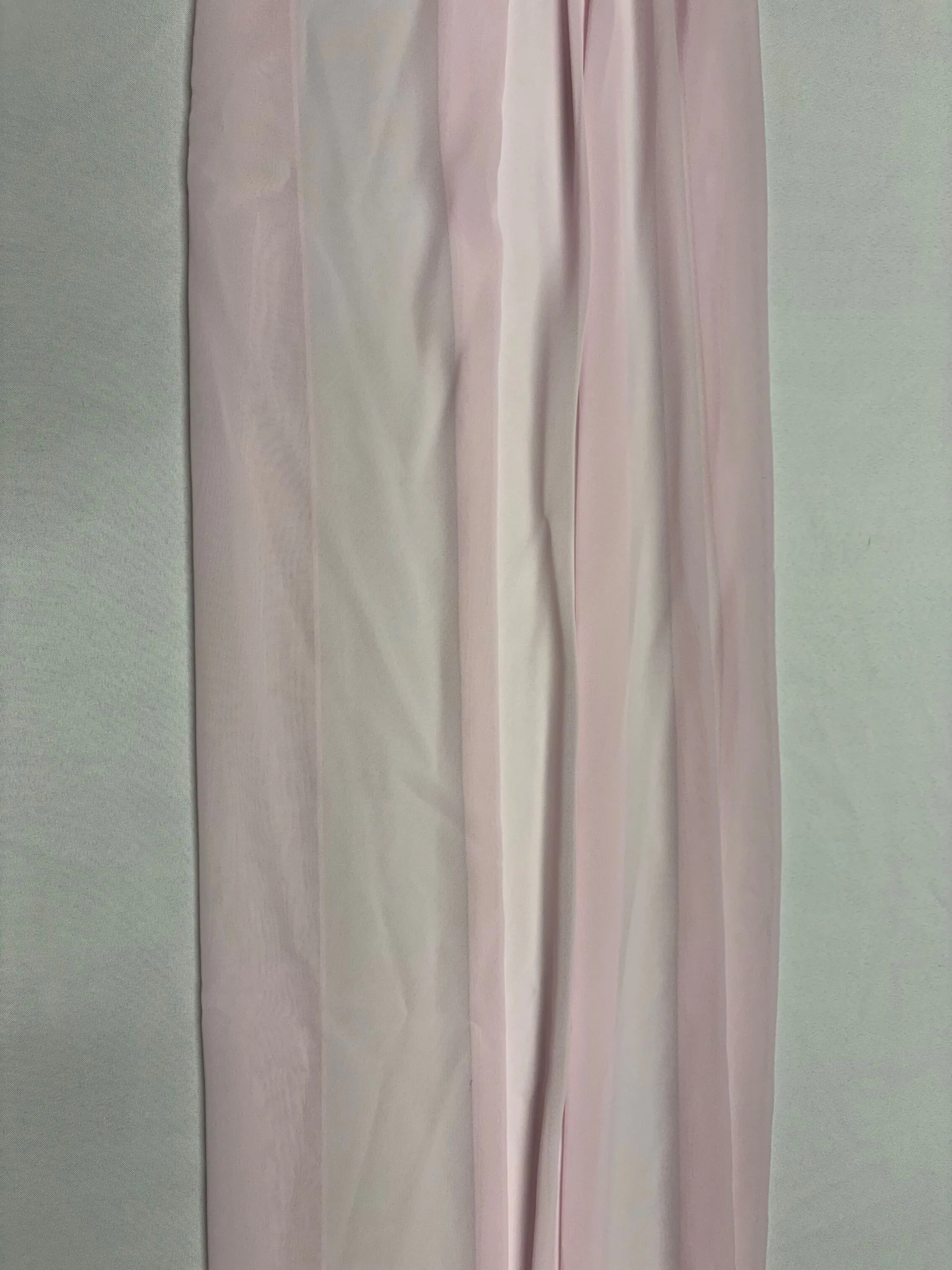 Blush 14 ft Chiffon Table Runner