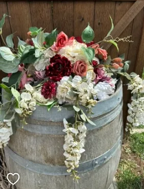 Wine Barrel Topper Custom