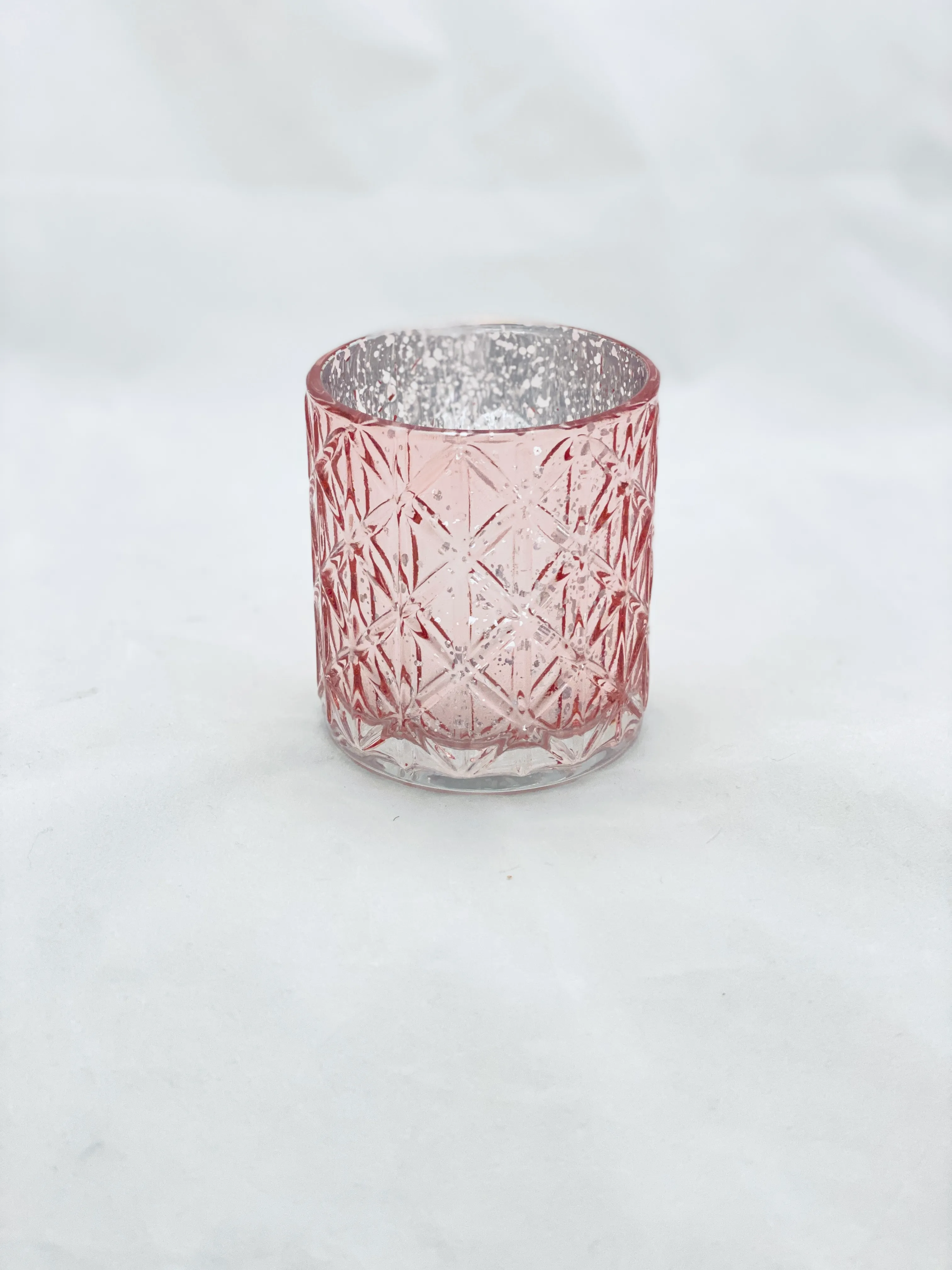 Large Pink Mercury Votive 