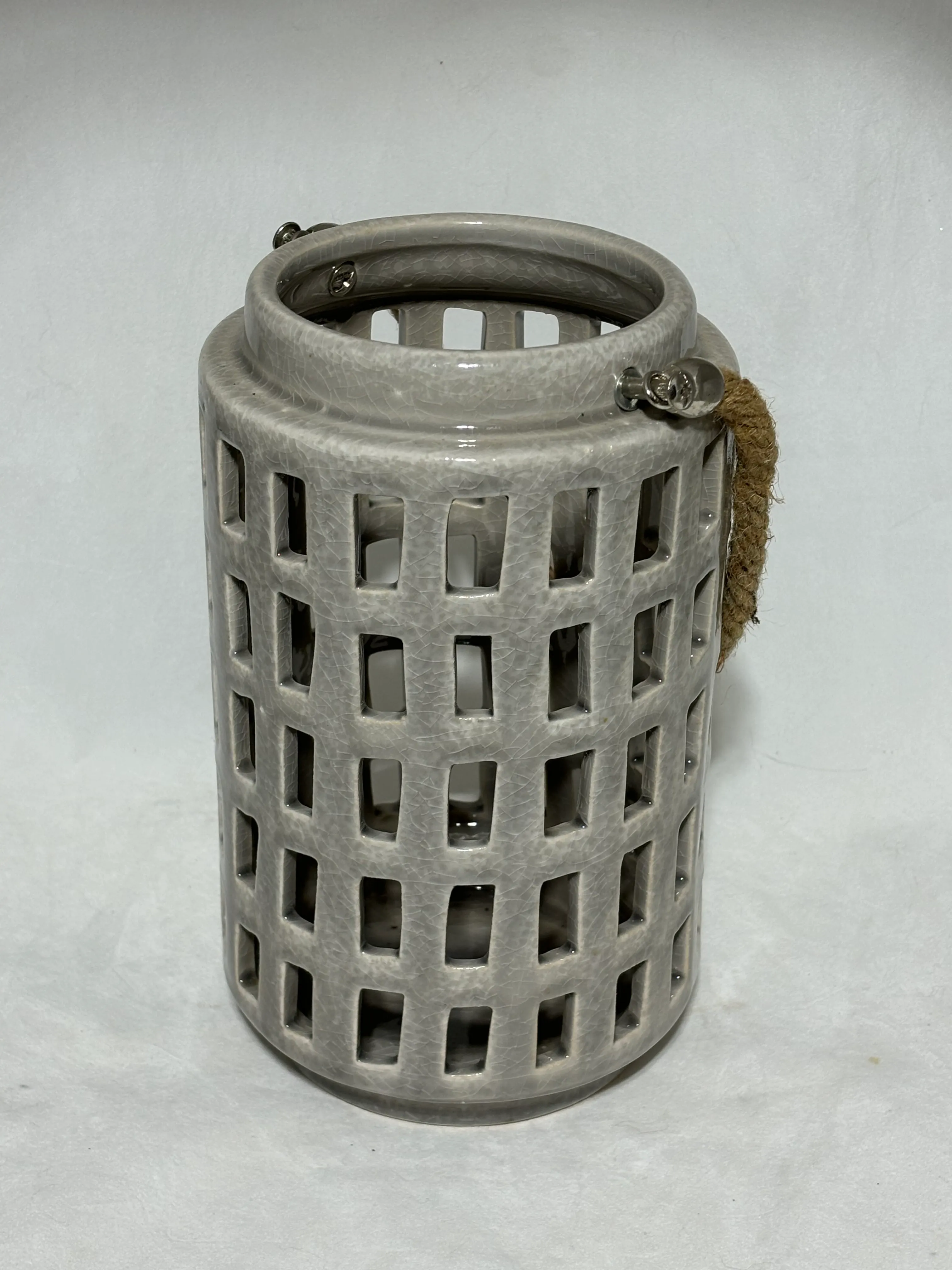 Tan  Ceramic Lantern 2 