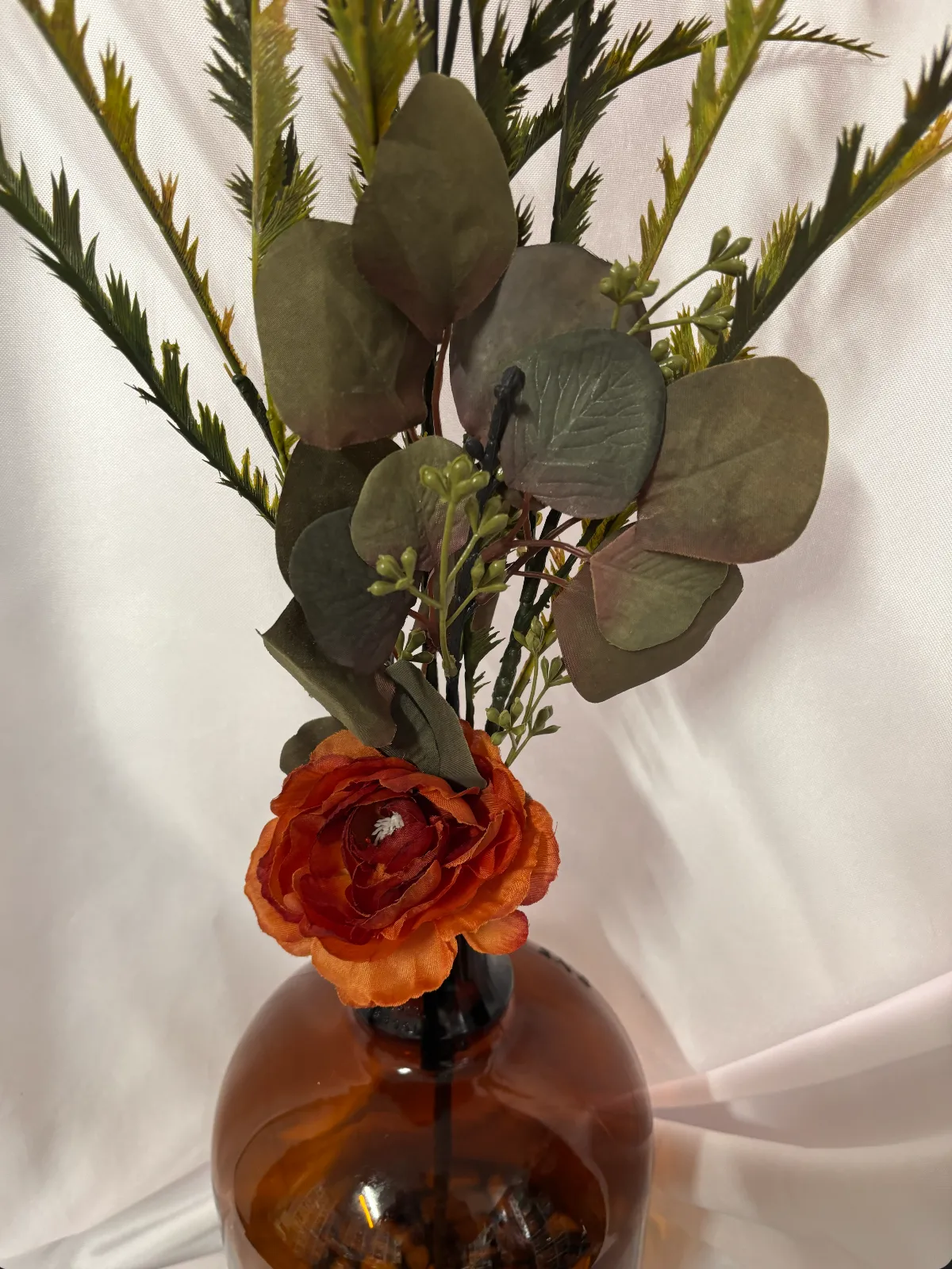 Terracotta Premade Floral XL Vase 2