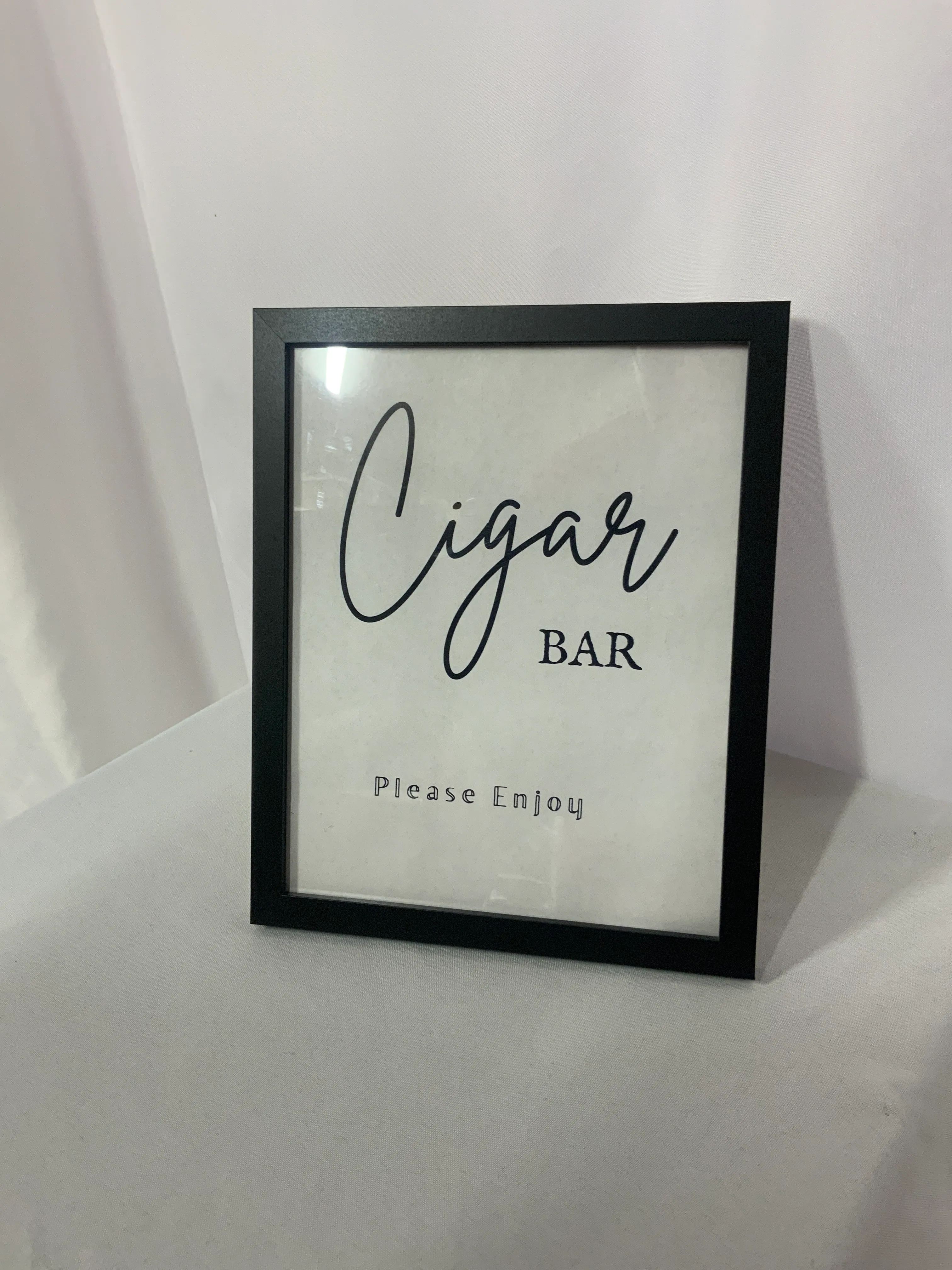 Cigar Bar Sign
