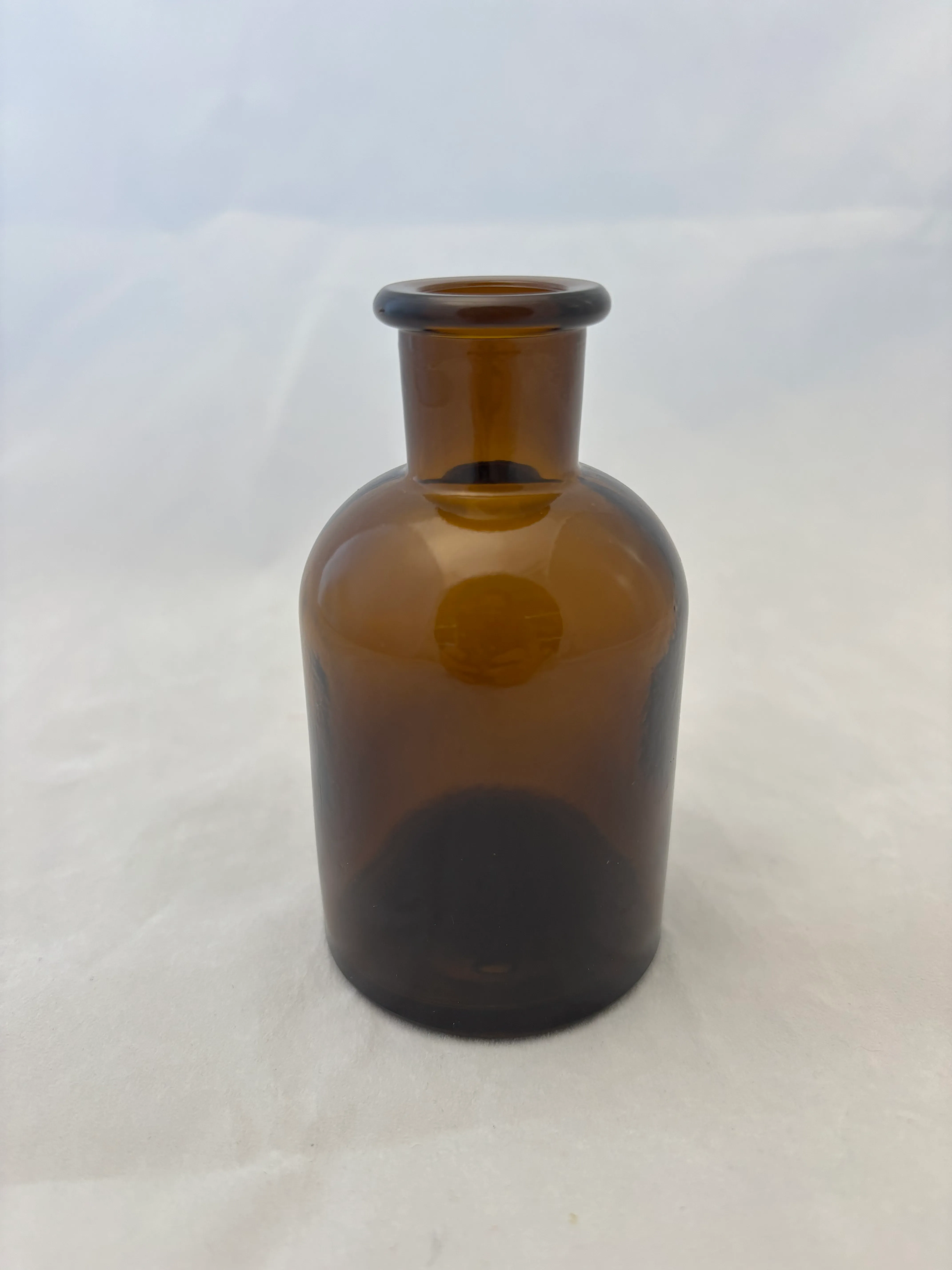 Amber Apothecary Jar Small