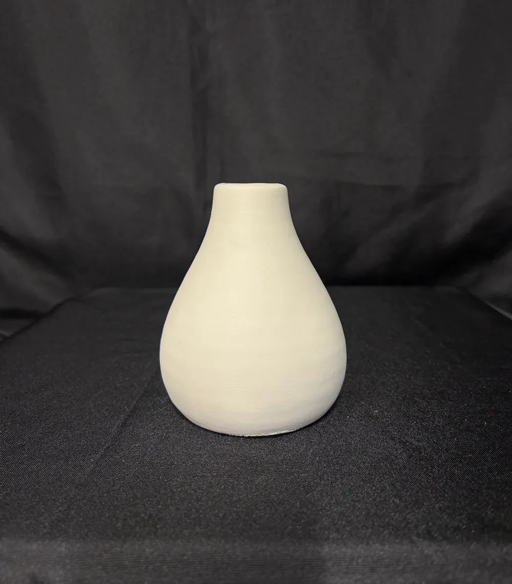 White Boho Vase 2