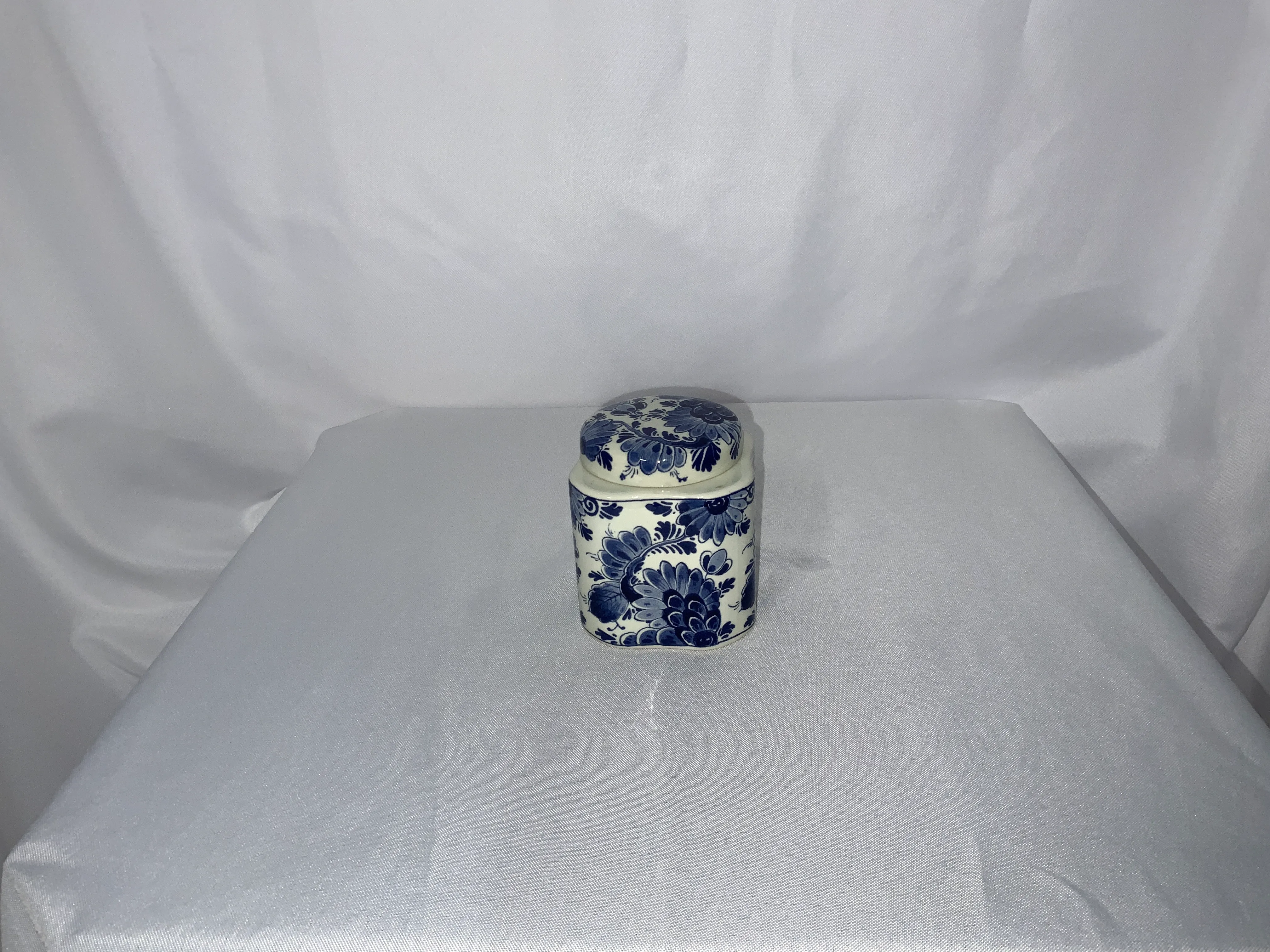 Blue and White Small Ginger Jar